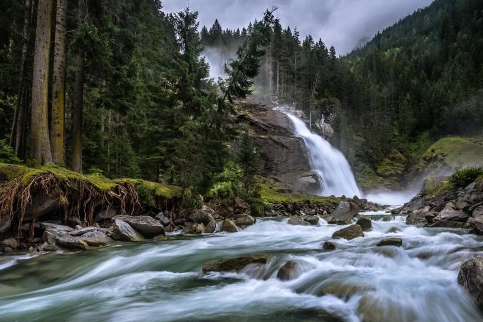 Breitner Salzachtalblick-Uitzicht