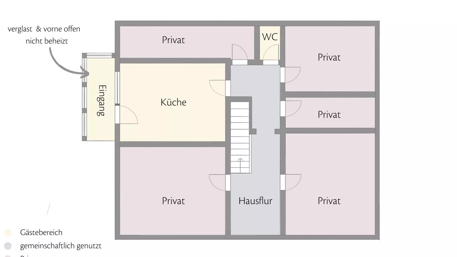 Ferienhaus Rinderer-Plattegrond