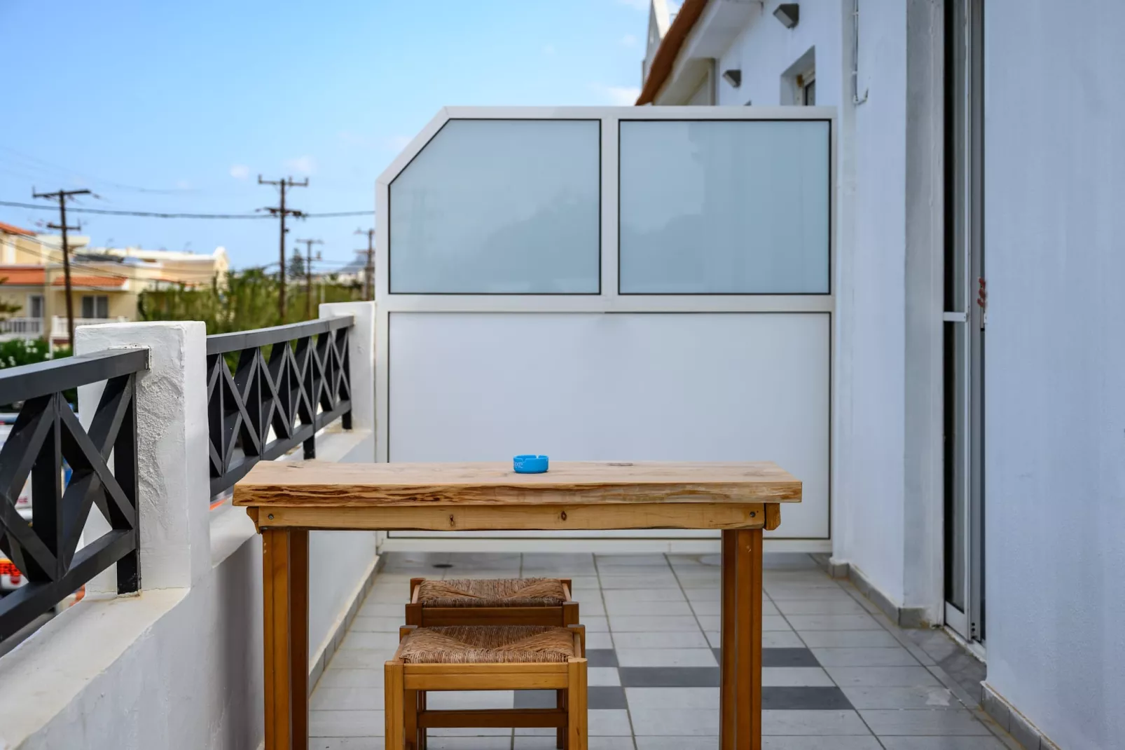 Kalimera apartment 6-Terrasbalkon