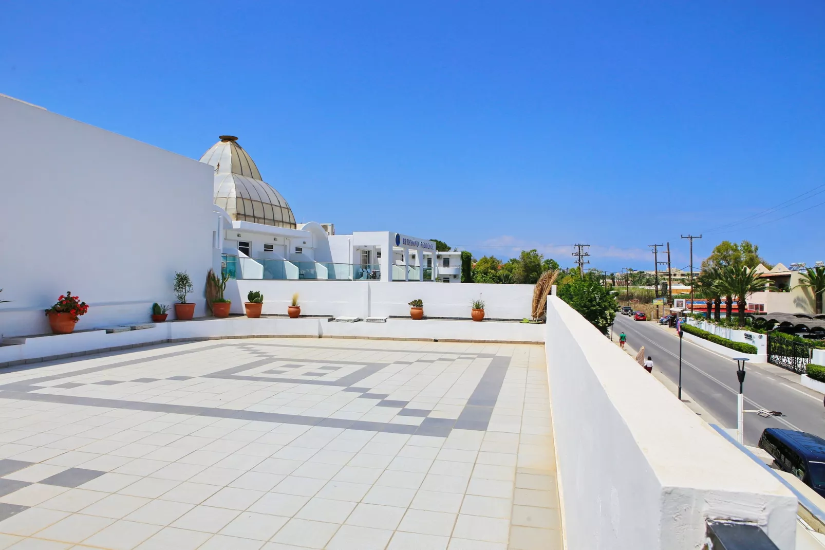 Kalimera apartment 6-Terrasbalkon