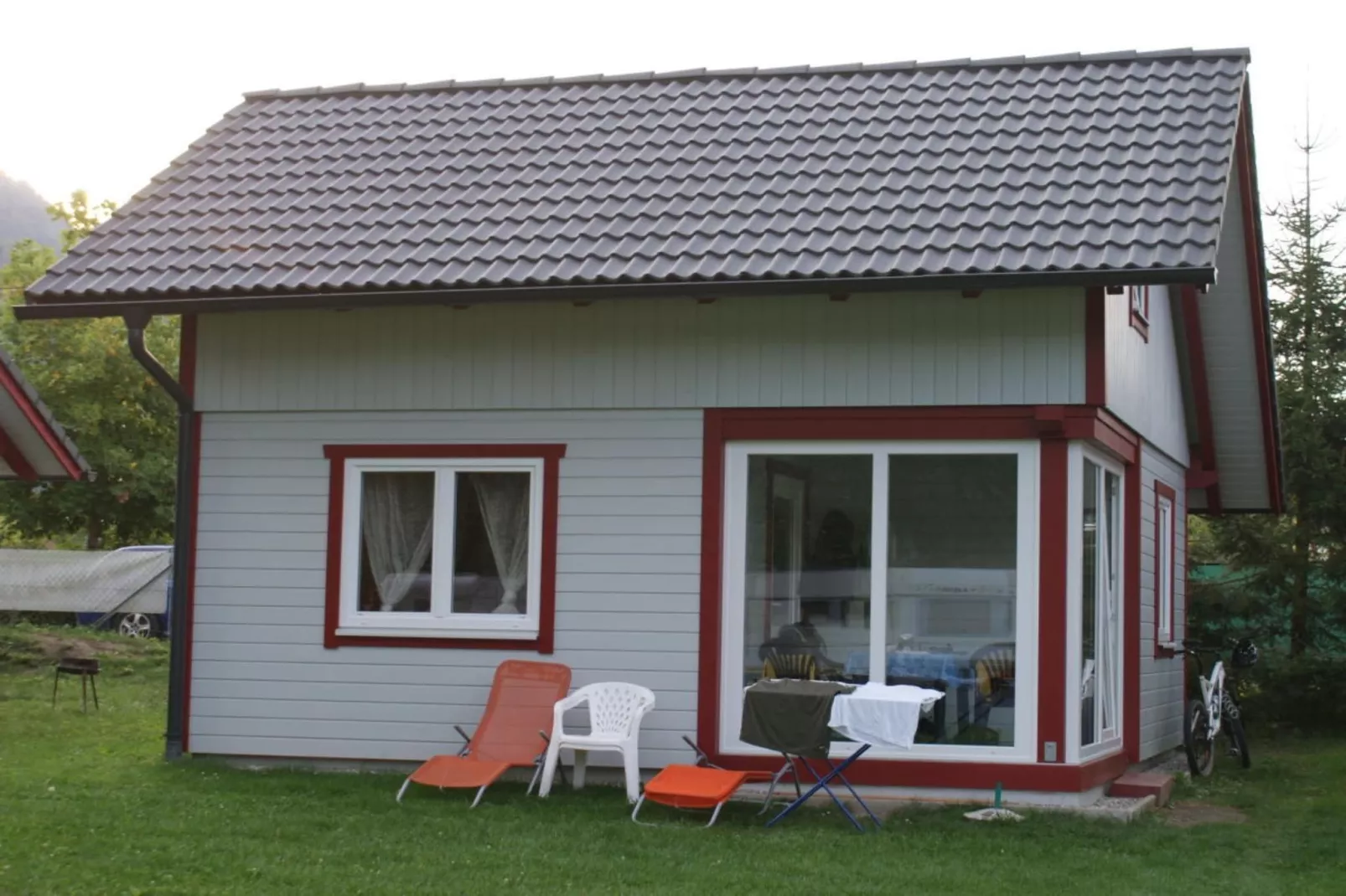 Blasge Ferienhaus 5 - 58m²-Buitenkant zomer