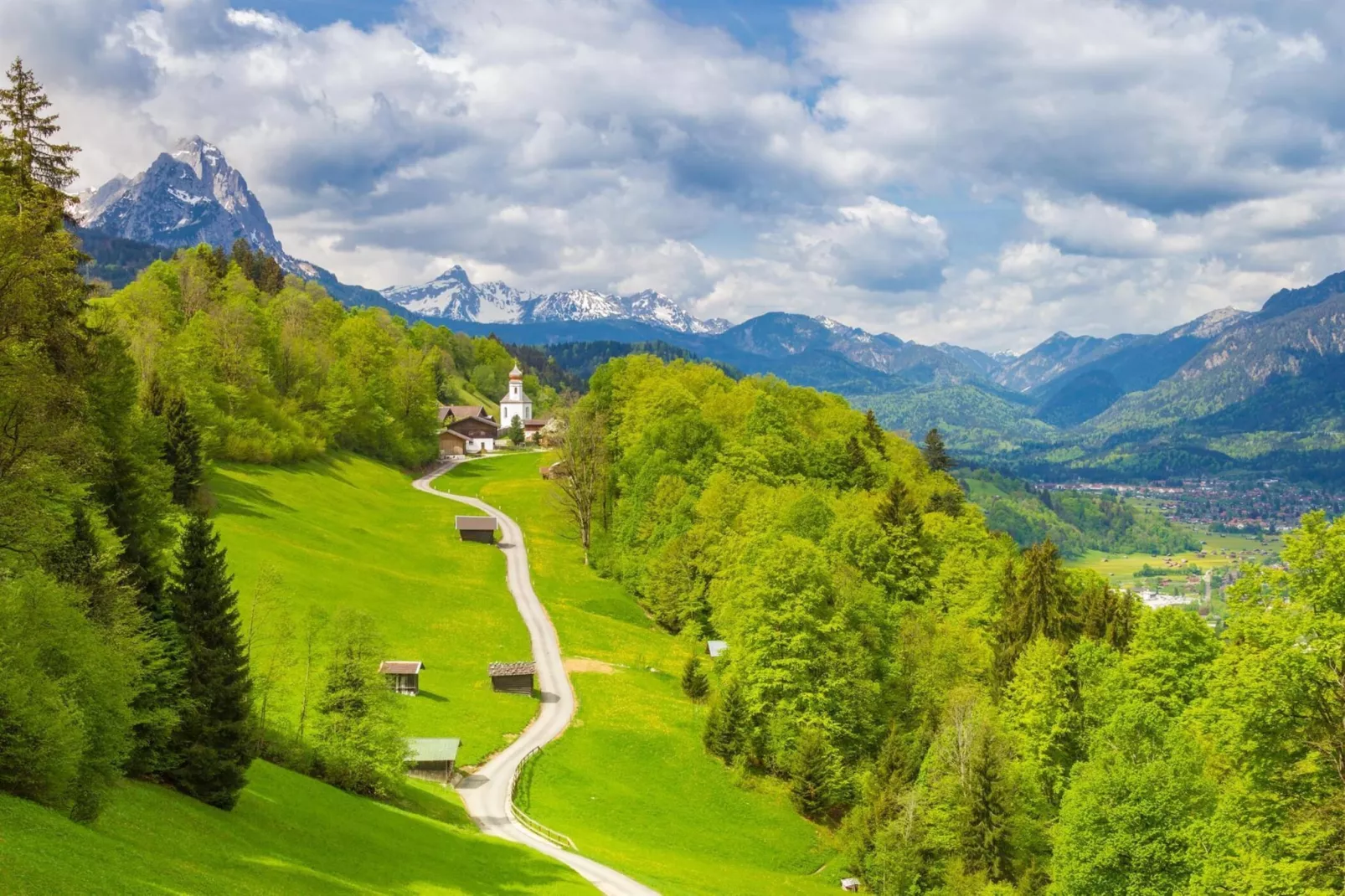 Kirchdorf II-Gebieden zomer 5km