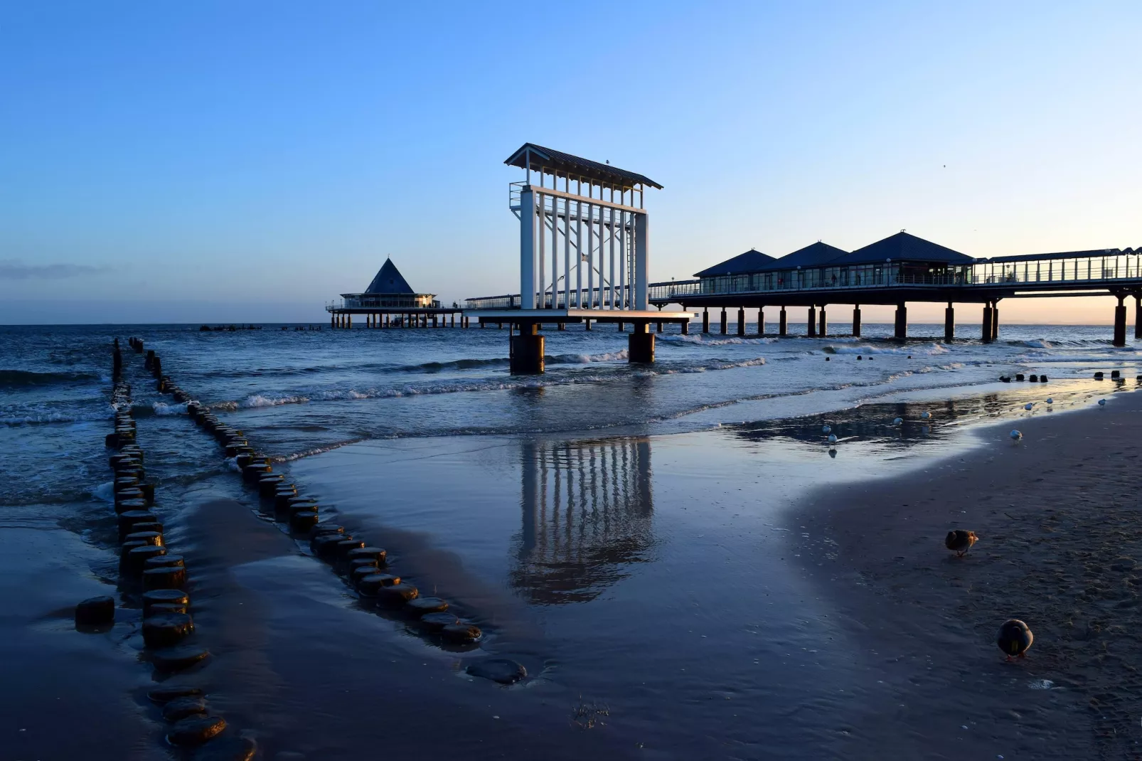 DHH Strandhaus links-Gebieden zomer 5km