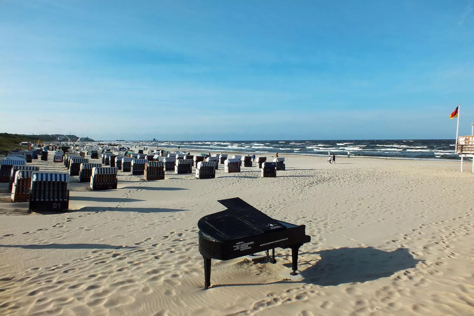 DHH Strandhaus links-Gebieden zomer 5km