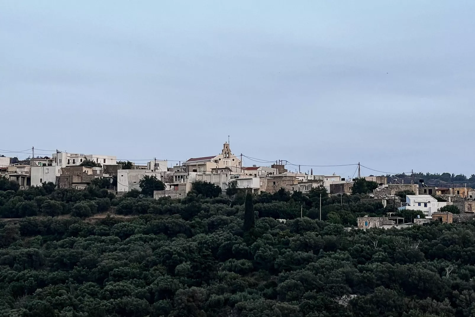 Southern Crete Panoramic House-Gebieden zomer 1km