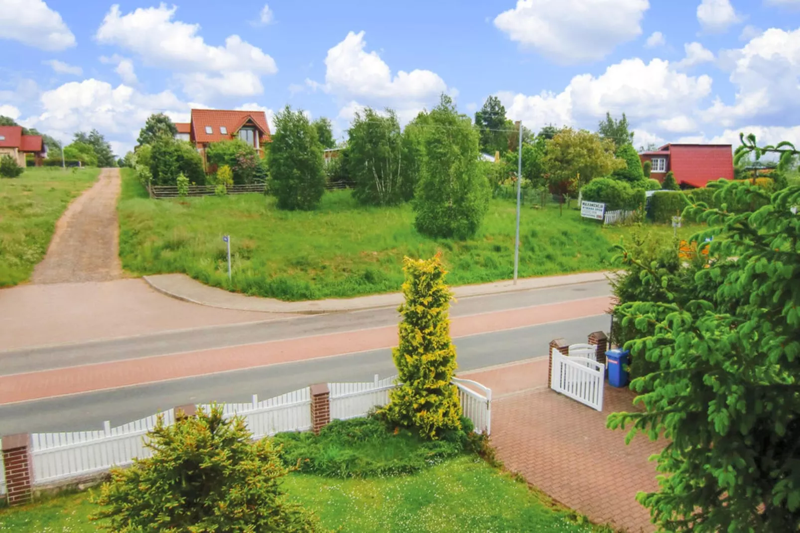 Bungalows in Wartowo by Kolczewo-Gebieden zomer 1km