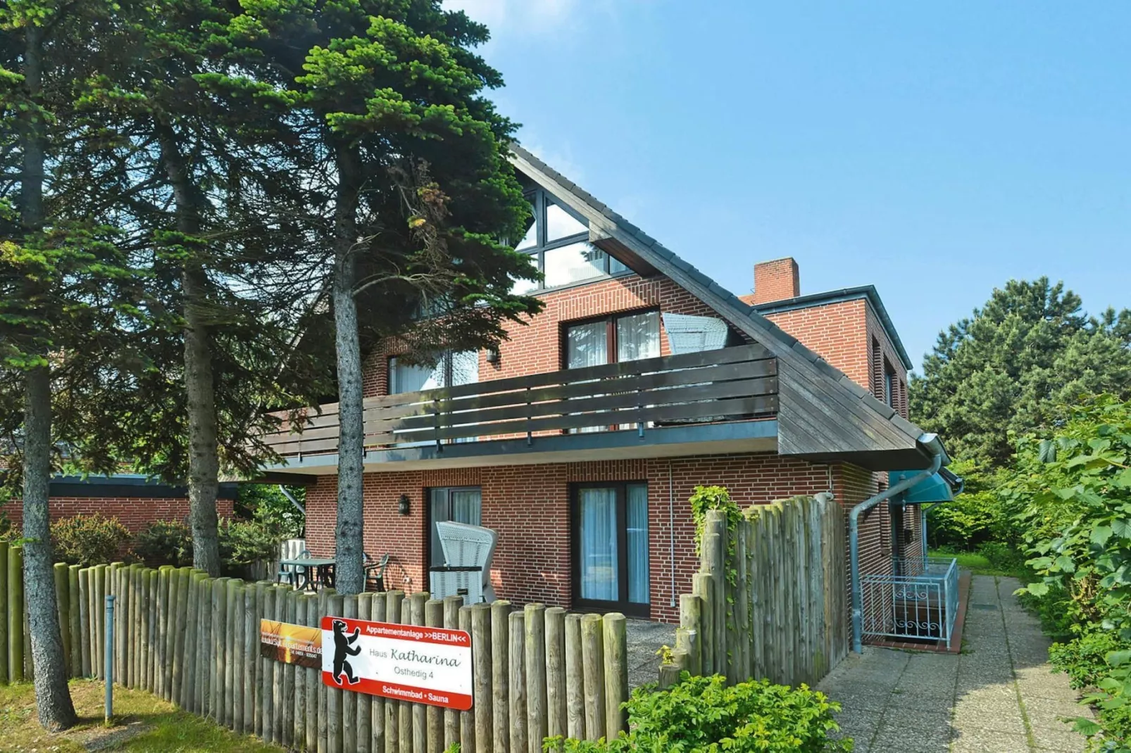 Apartementhaus Katharina Wohnung 3 - Westerland-Buitenkant zomer