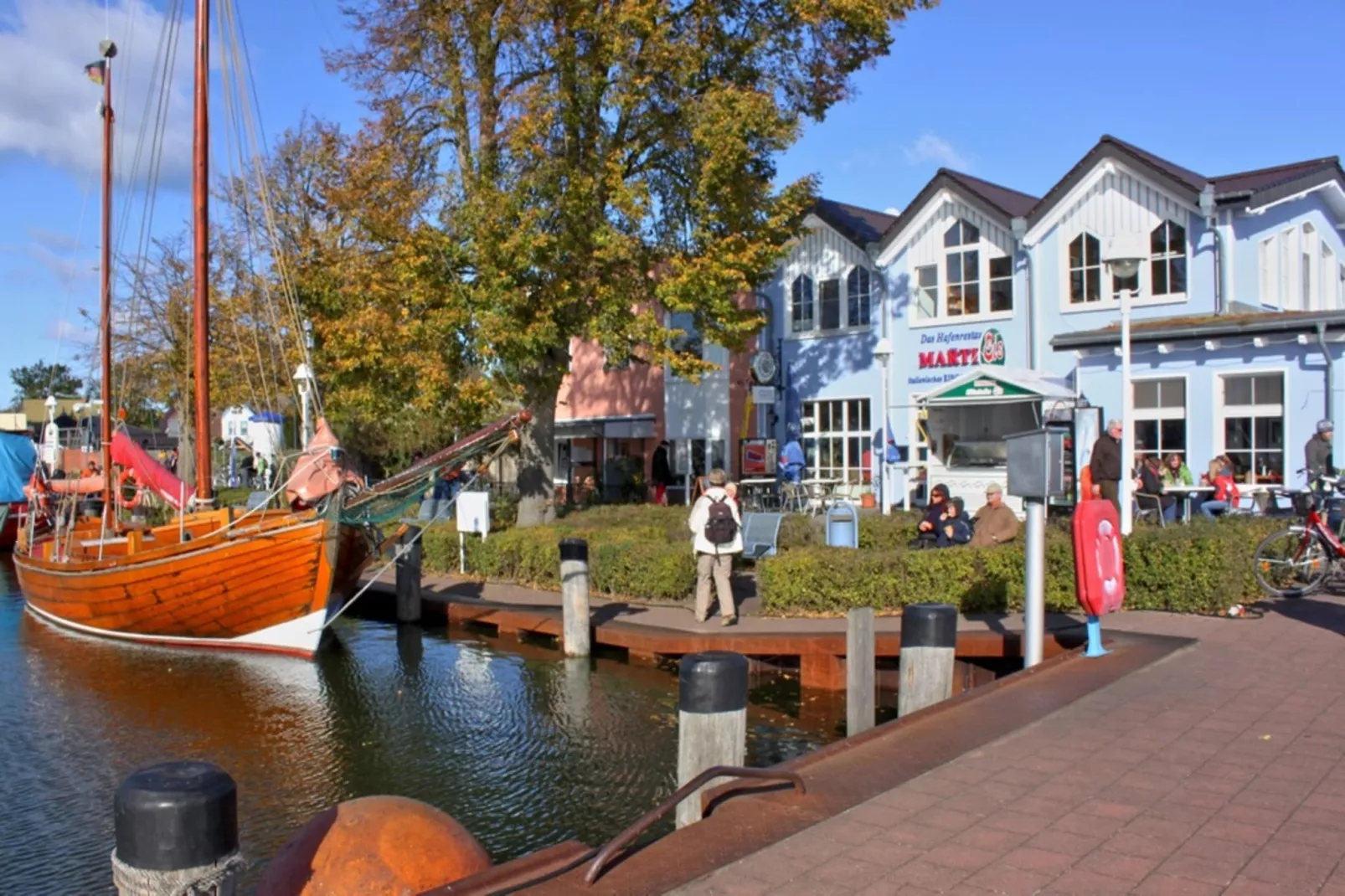 Ferienwohnung Zingst-Diek 15-Gebieden zomer 5km