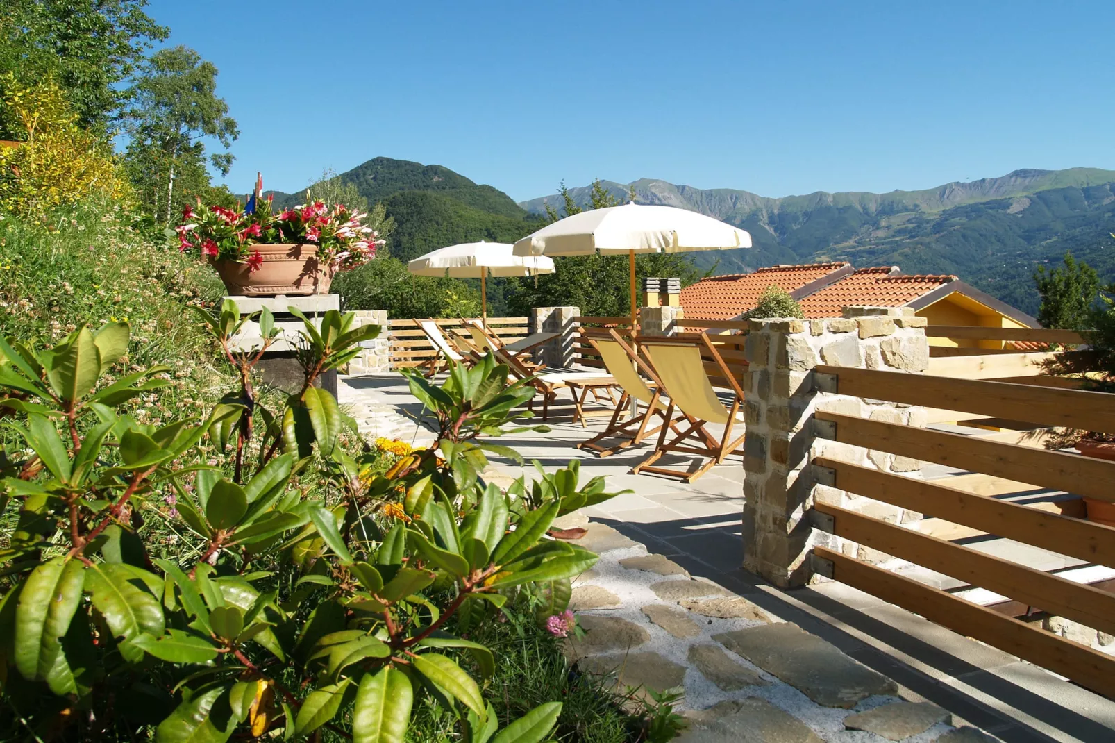 Chalet Appennino-Terrasbalkon