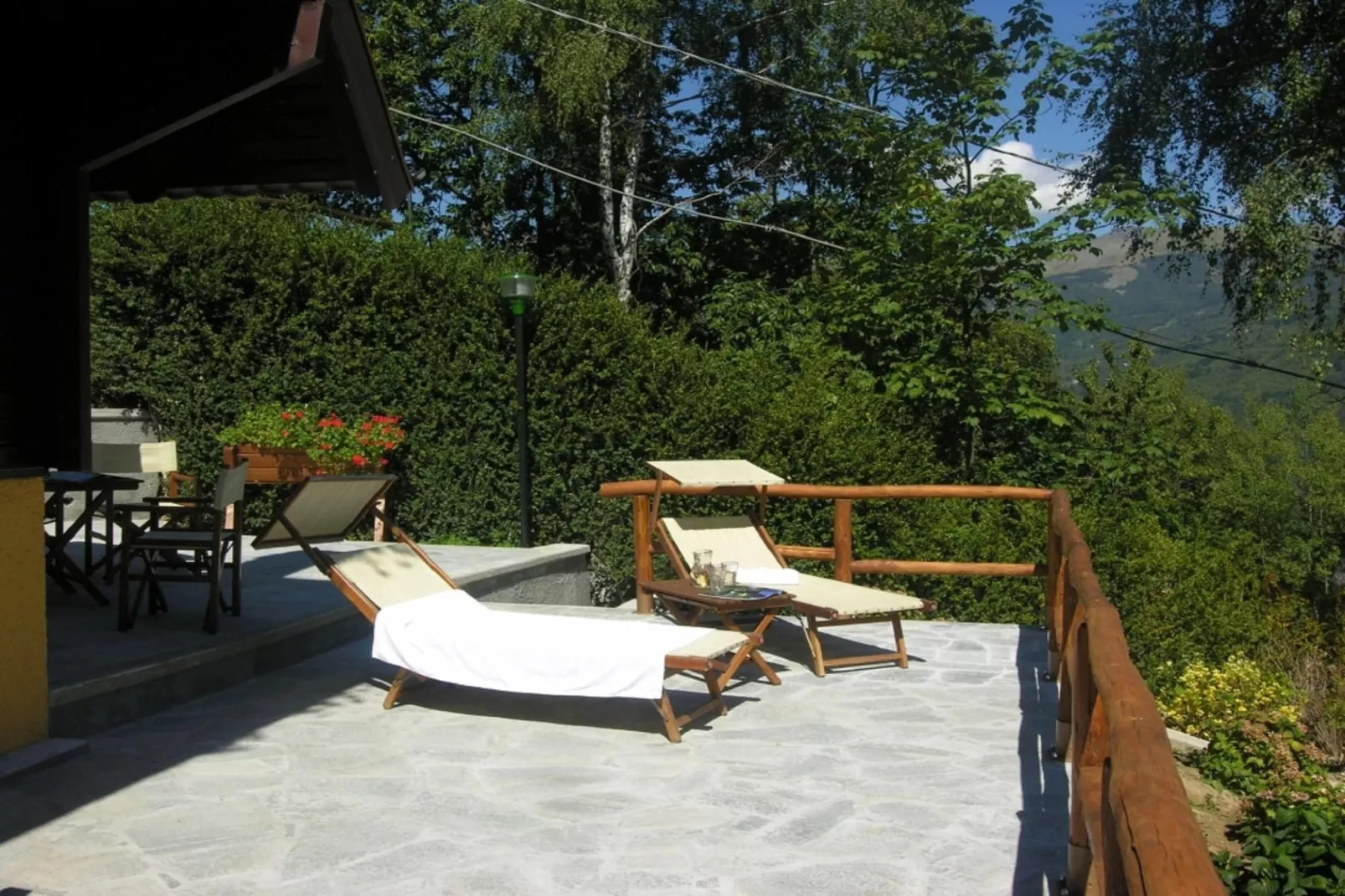 Chalet Appennino-Terrasbalkon