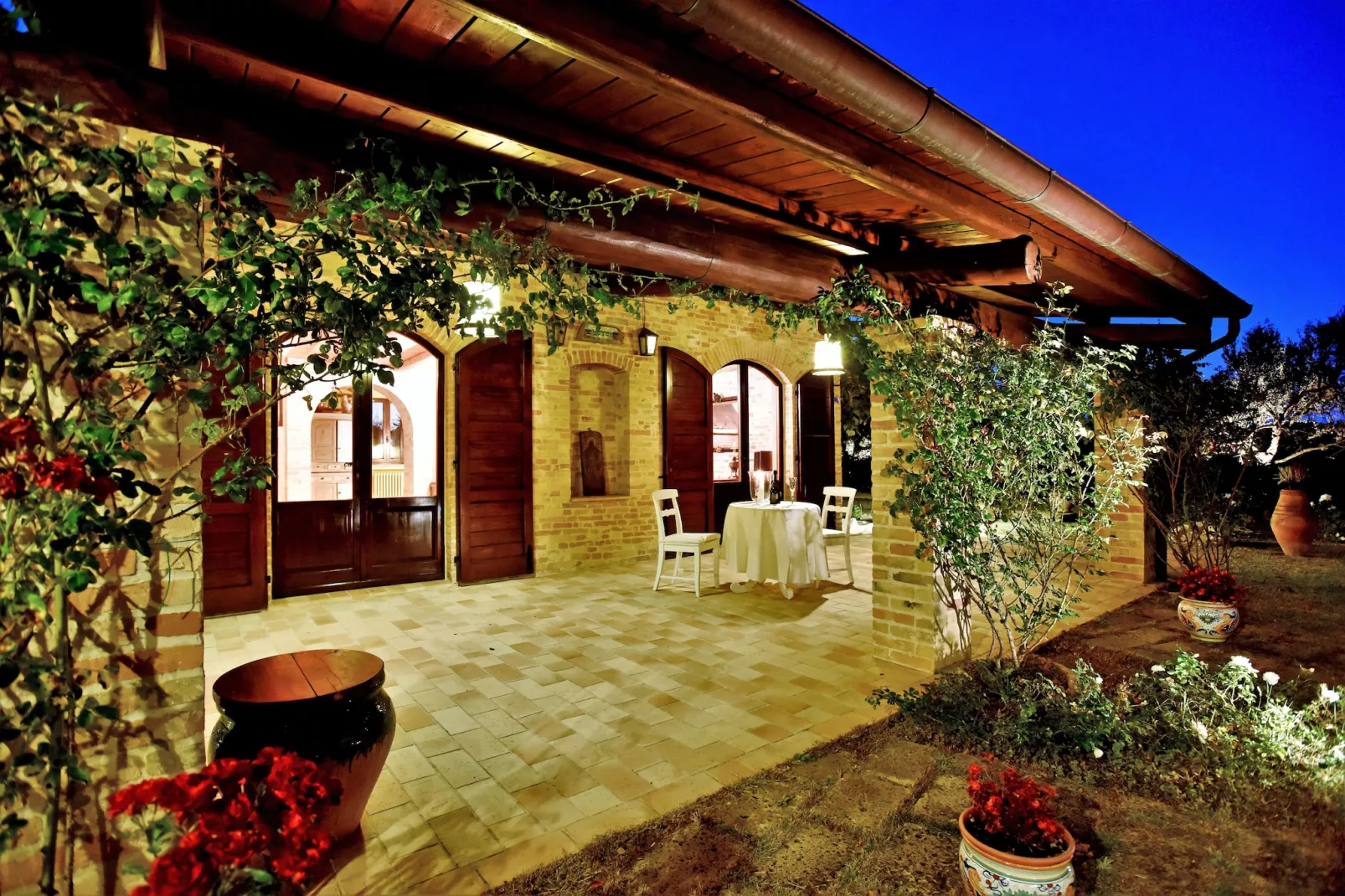 Villa Poggio San Giacomo-Terrasbalkon