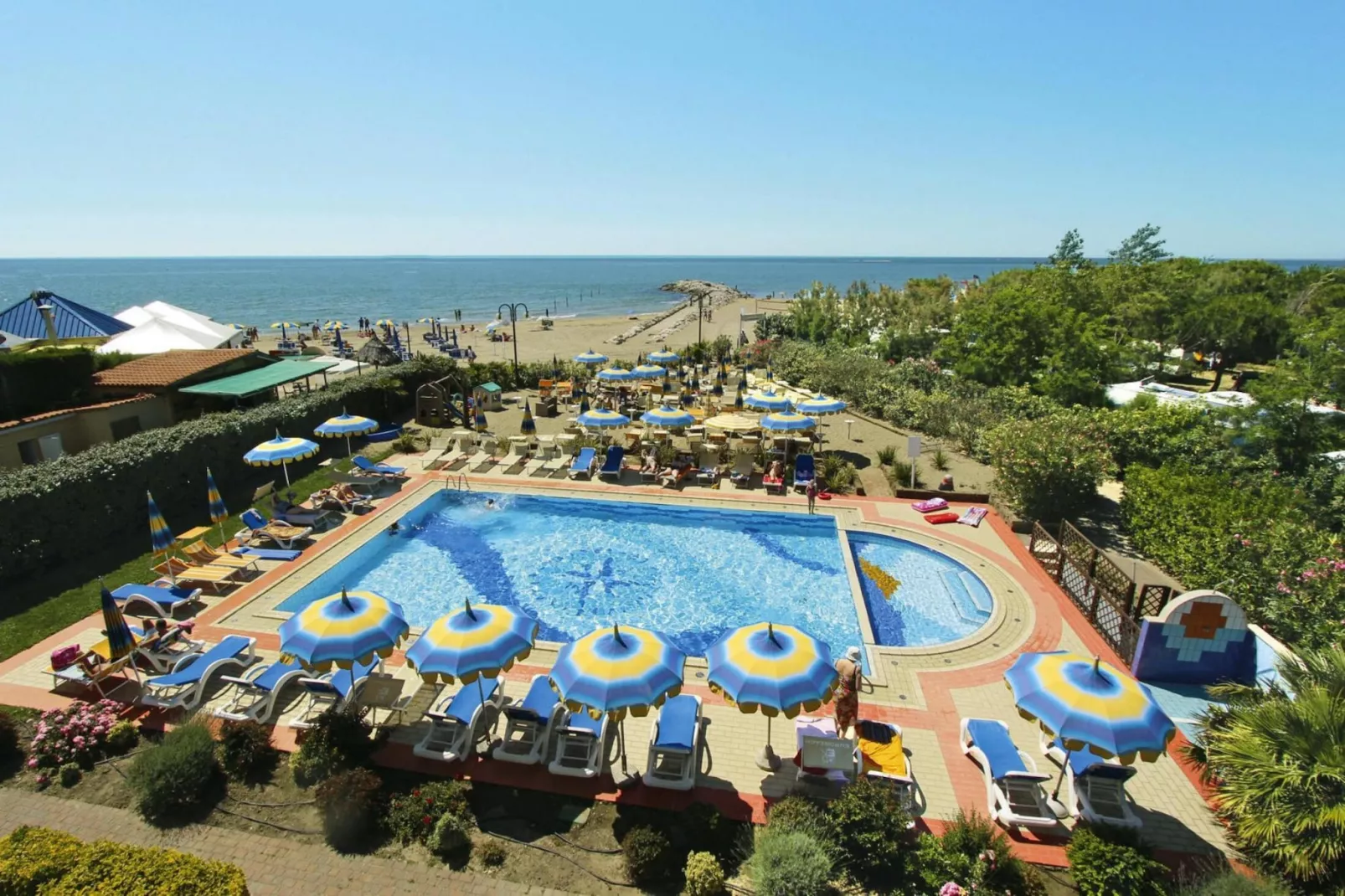 Residence Eurobeach, Cavallino-Studio - 30qm 3 Pers.-Zwembad