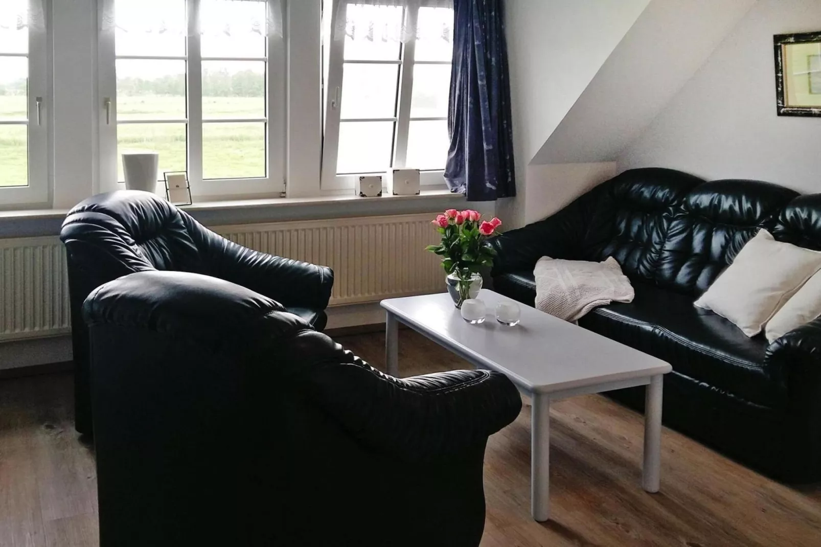 Ferienwohnung bi uns to Hus Tönning-Woonkamer