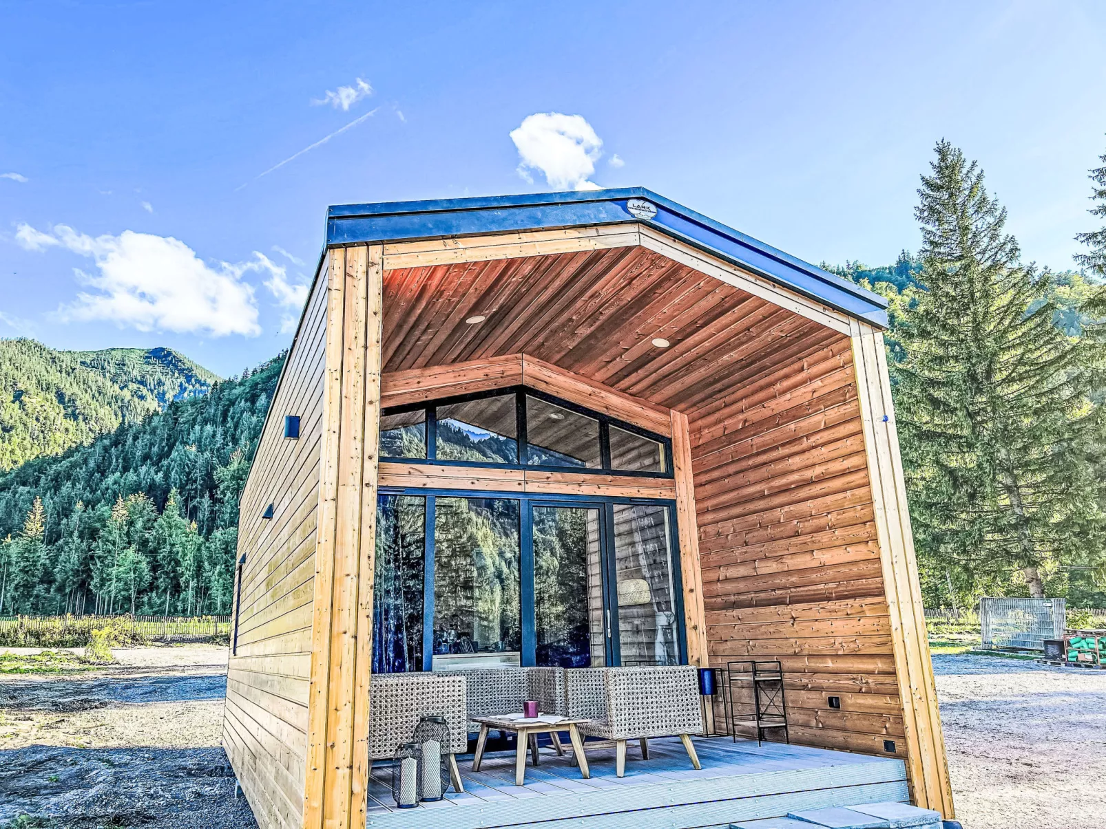 Tiny Haus Glockenalm-Haus 4-Jahreszeiten-Buiten