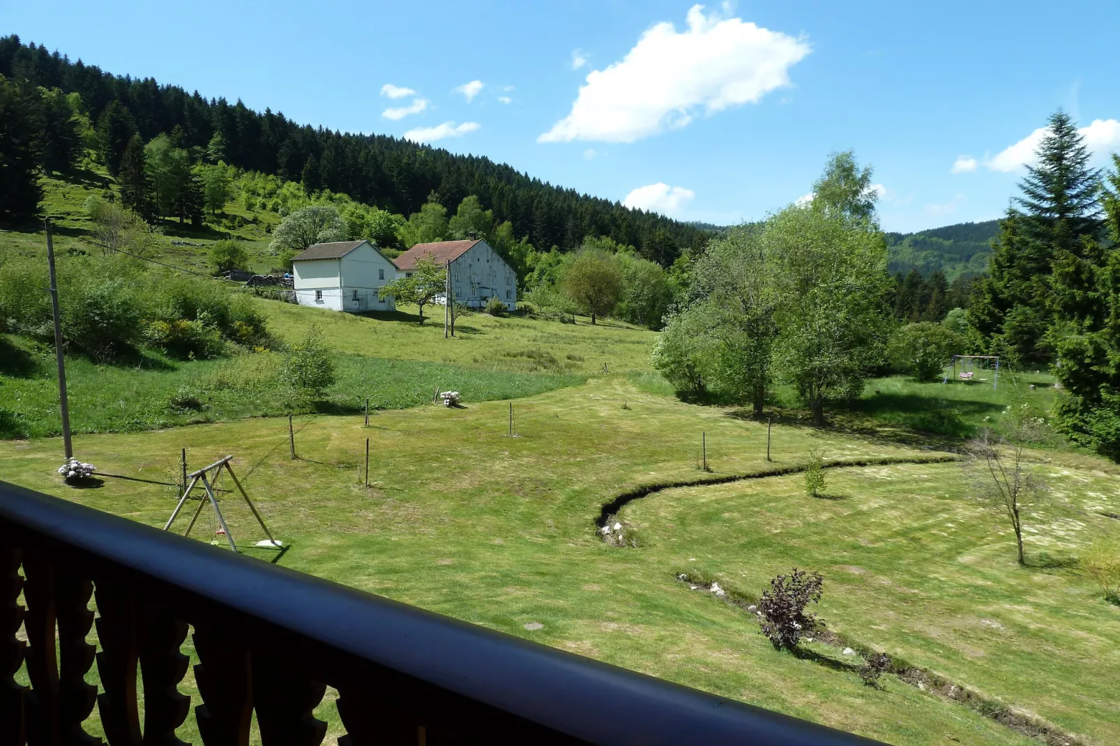 Chalet de montagne-Uitzicht zomer