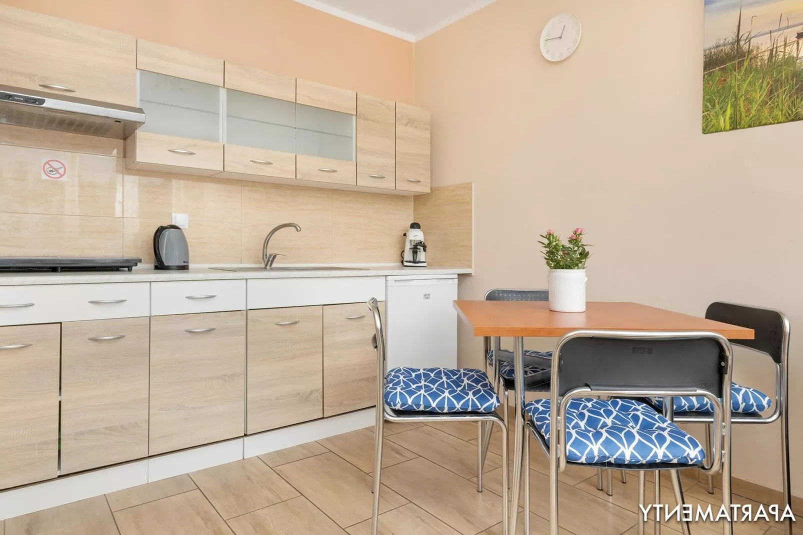 Apartamenty 4-osobowe Niechorze-Keuken