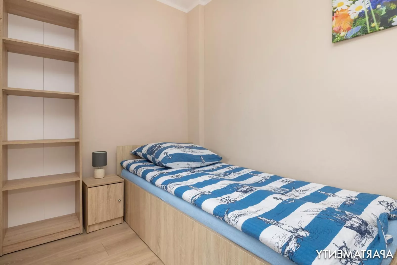 Apartamenty 4-osobowe Niechorze-Slaapkamer