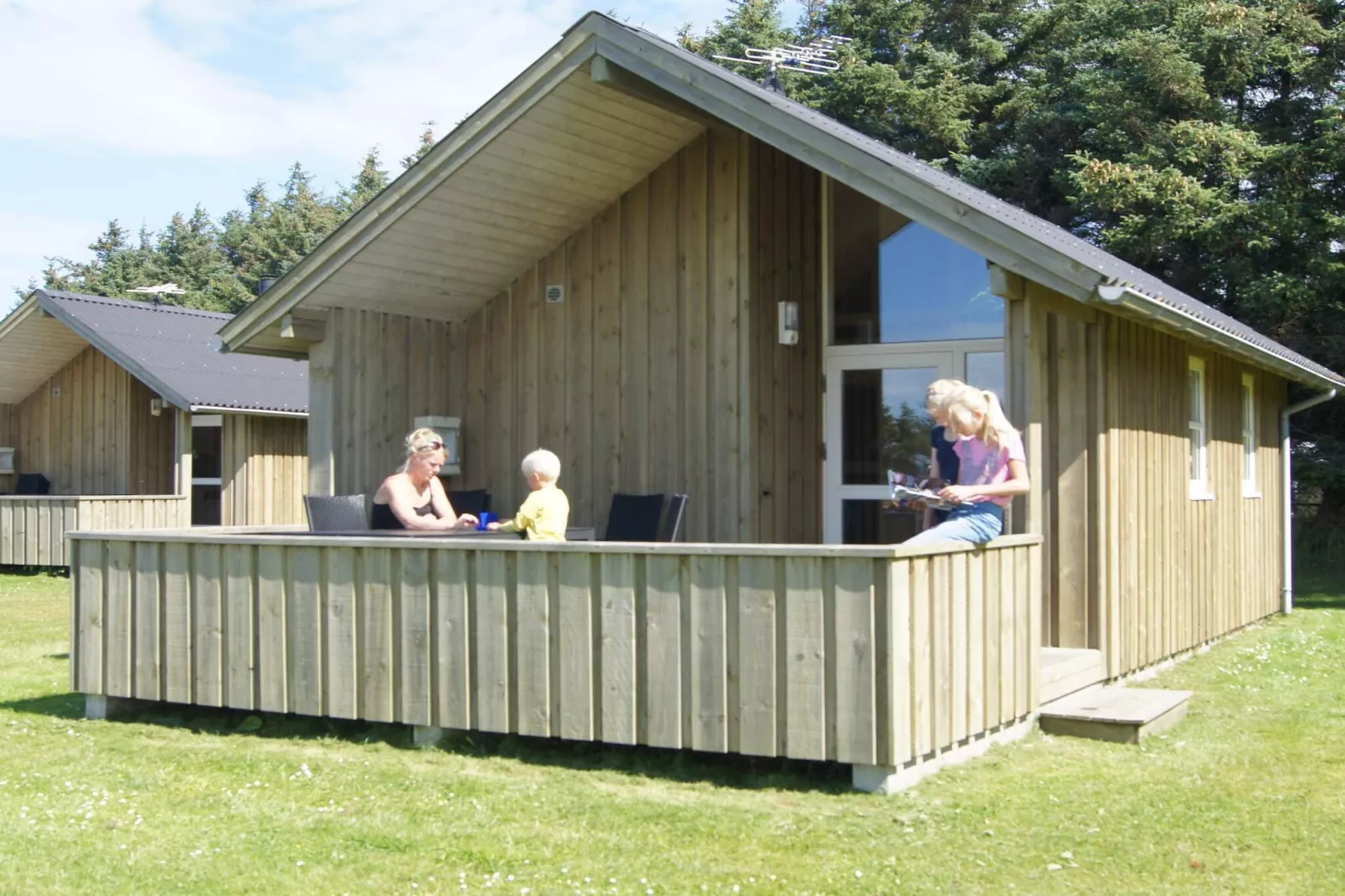 Gezellige hut op campingresort