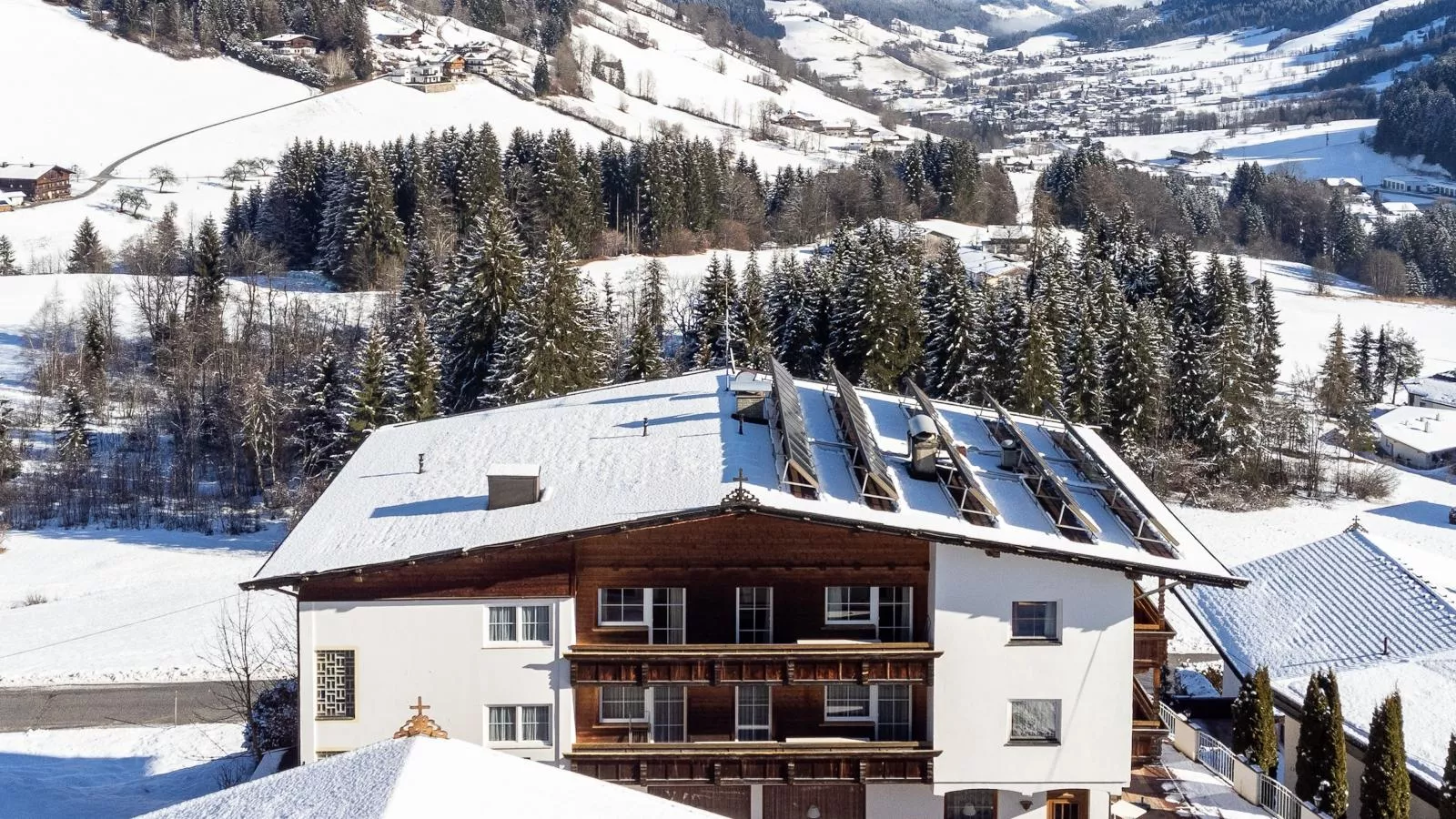 Landhaus Sonnenzauber-Exterieur winter