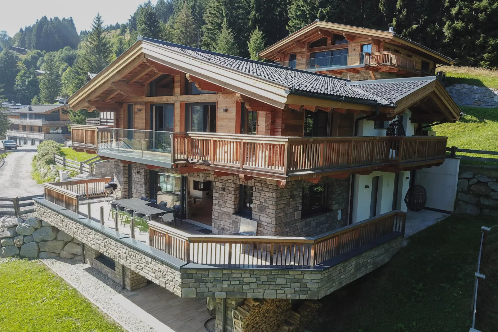 Chalet Glemmerl Mountain Lodge-Buitenkant zomer