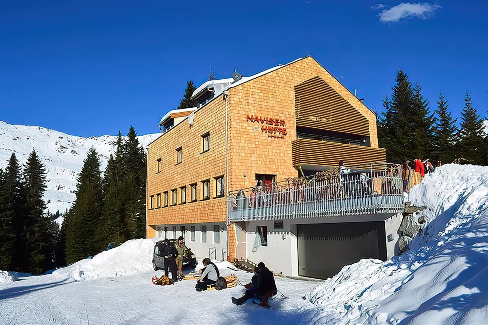 Naviser Hütte Wohnung Kreuzjoch 142-Exterieur winter