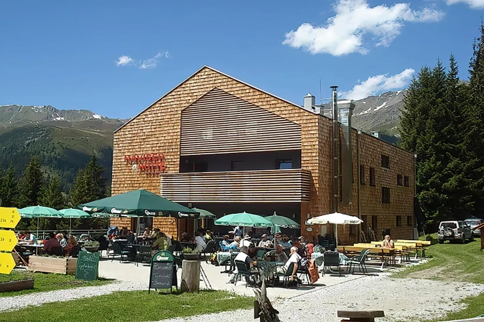 Naviser Hütte Wohnung Kreuzjoch 142-Buitenkant zomer