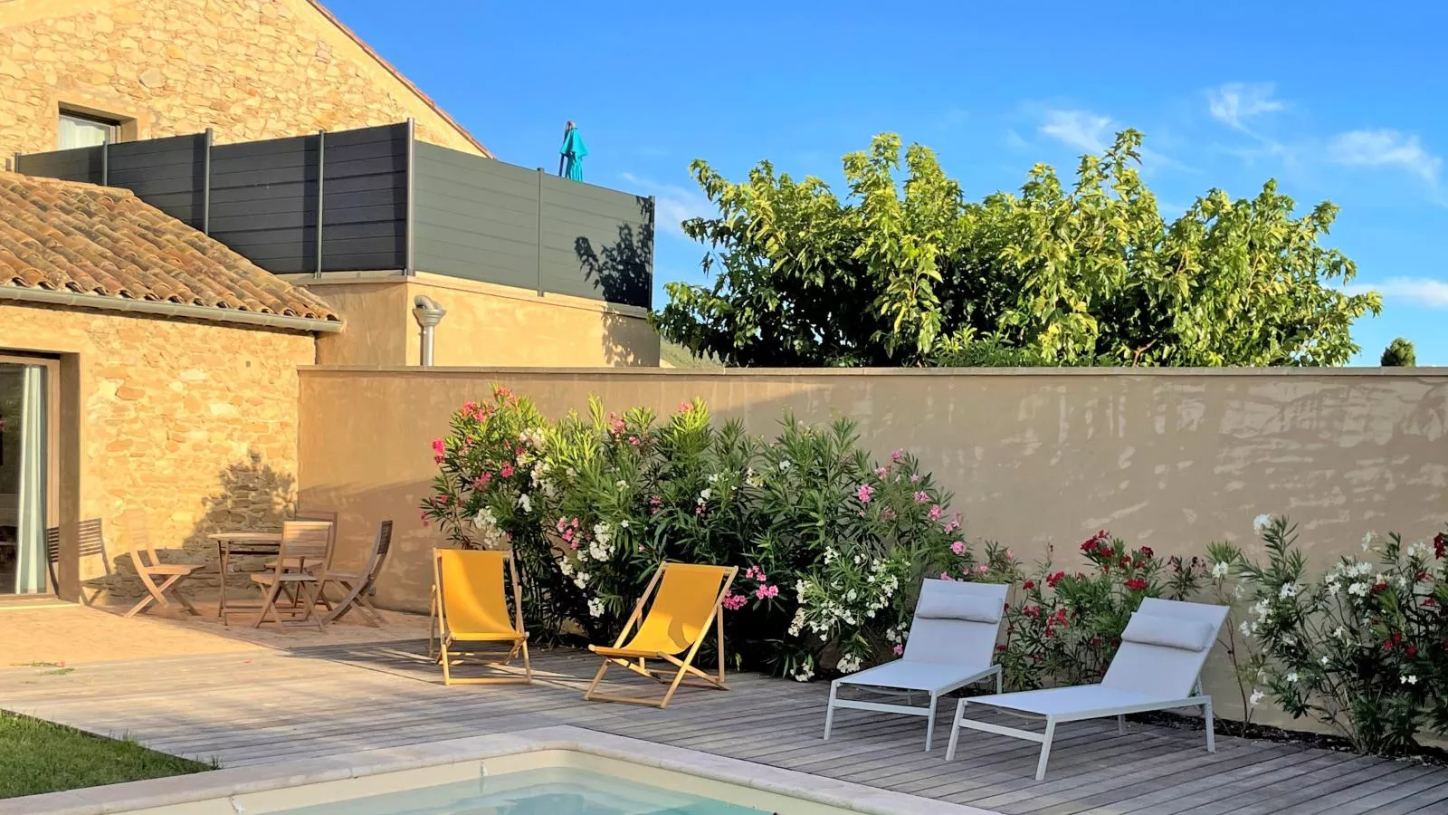 Bastide St John-Terrasbalkon