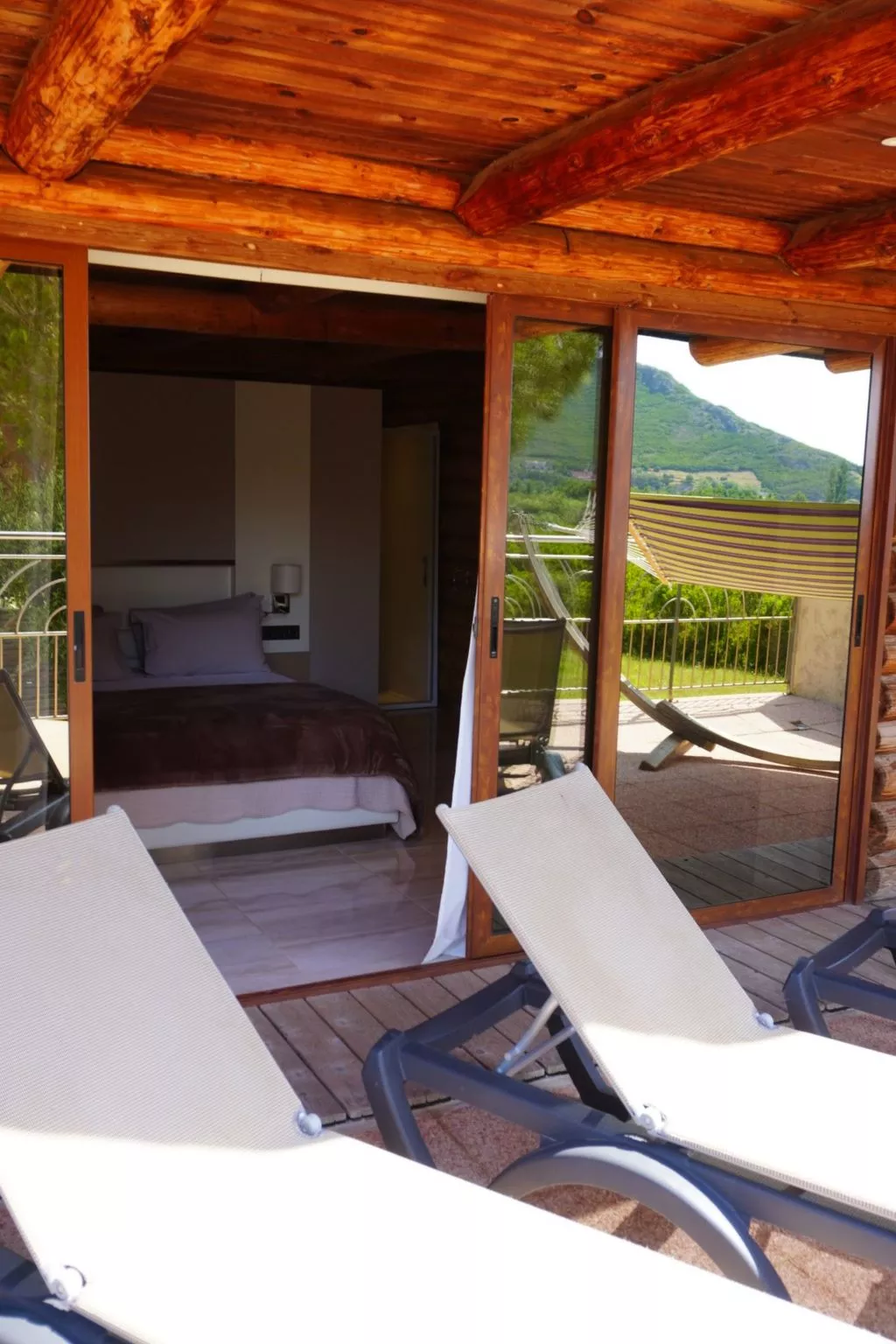 Chalet Double-Buiten