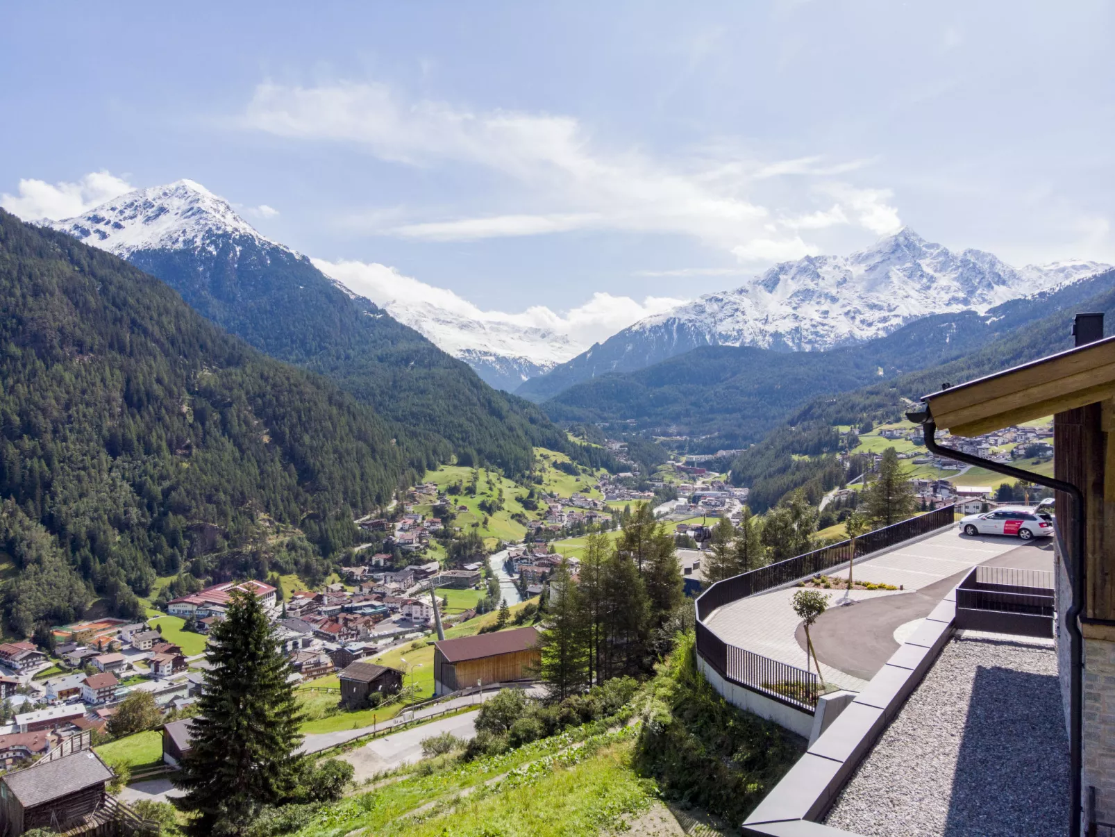 Appartement Ötztaler Alpen-Buiten