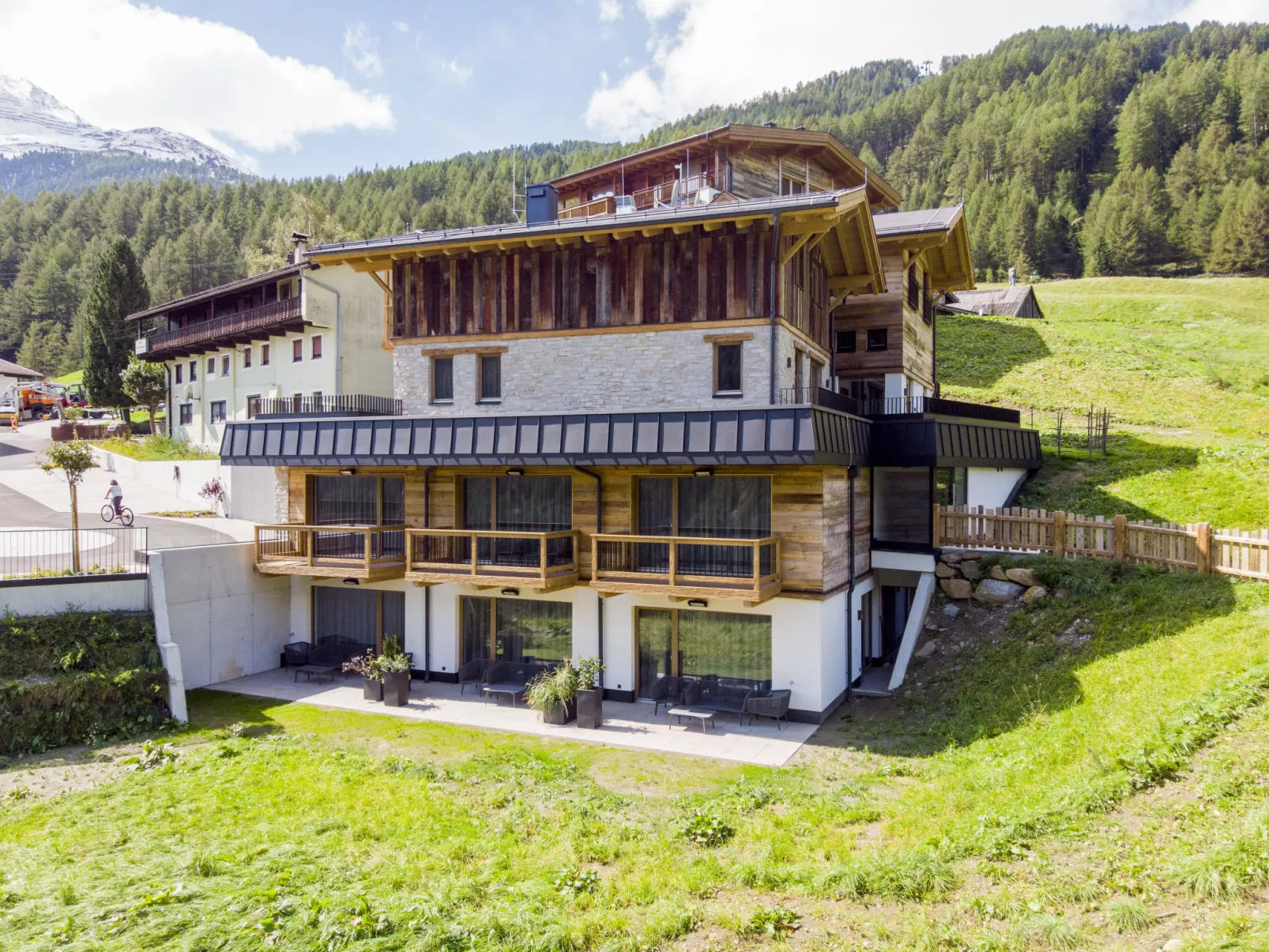 Appartement Ötztaler Alpen-Buiten