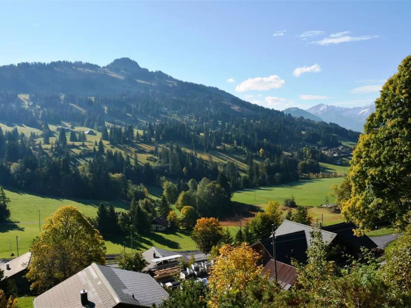 La Ruche, Chalet-Buiten