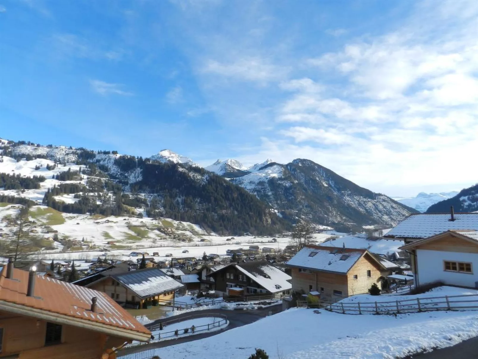 Gletscherblick, Chalet-Buiten