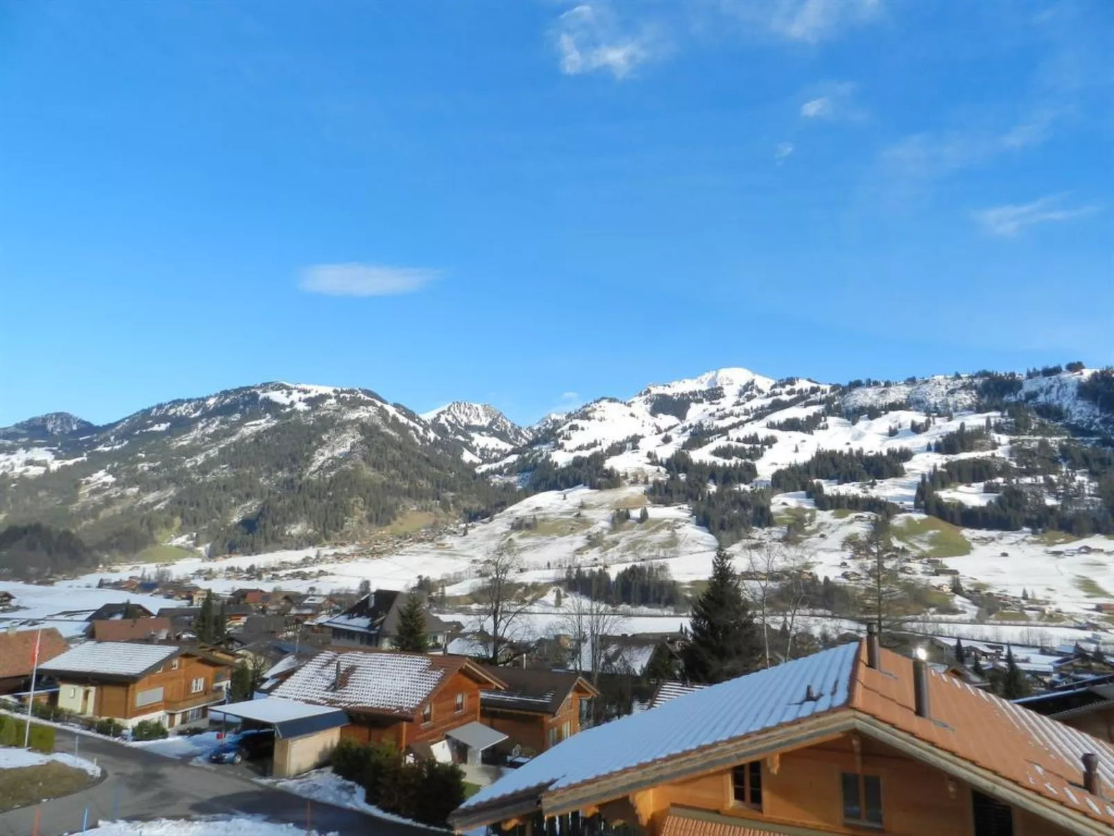 Gletscherblick, Chalet-Buiten