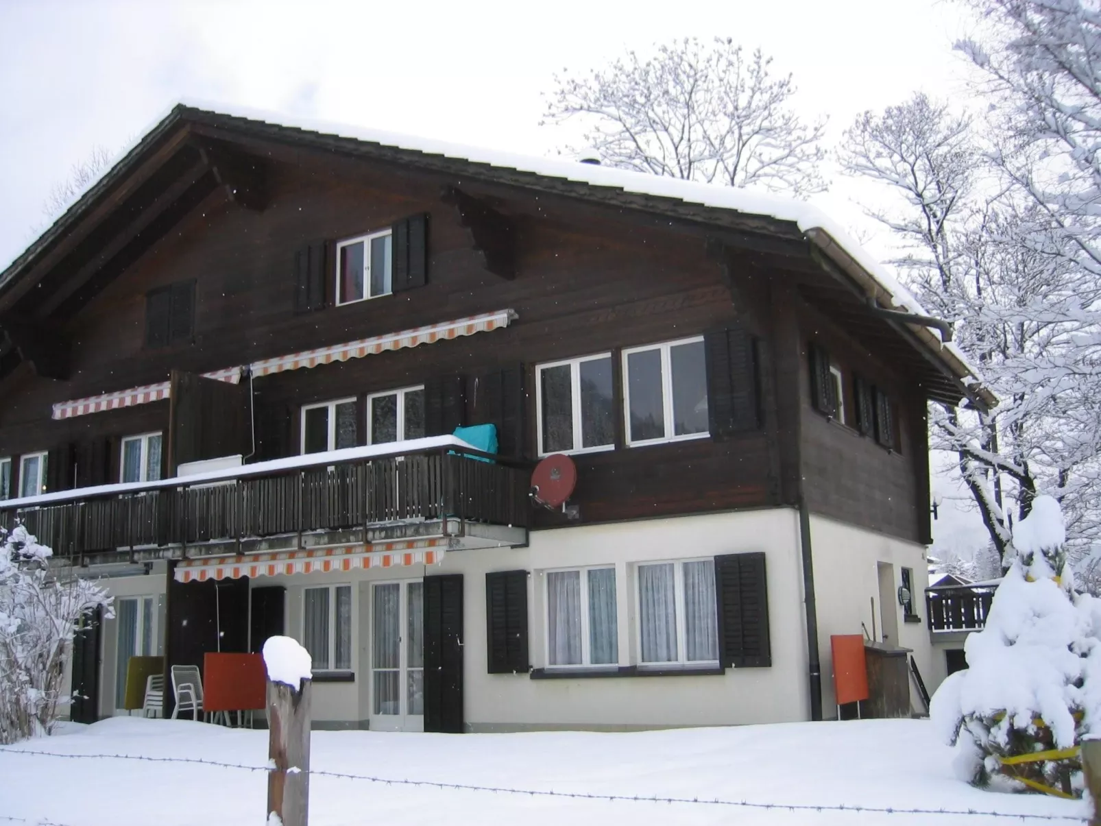 Chalet Claudia-Buiten