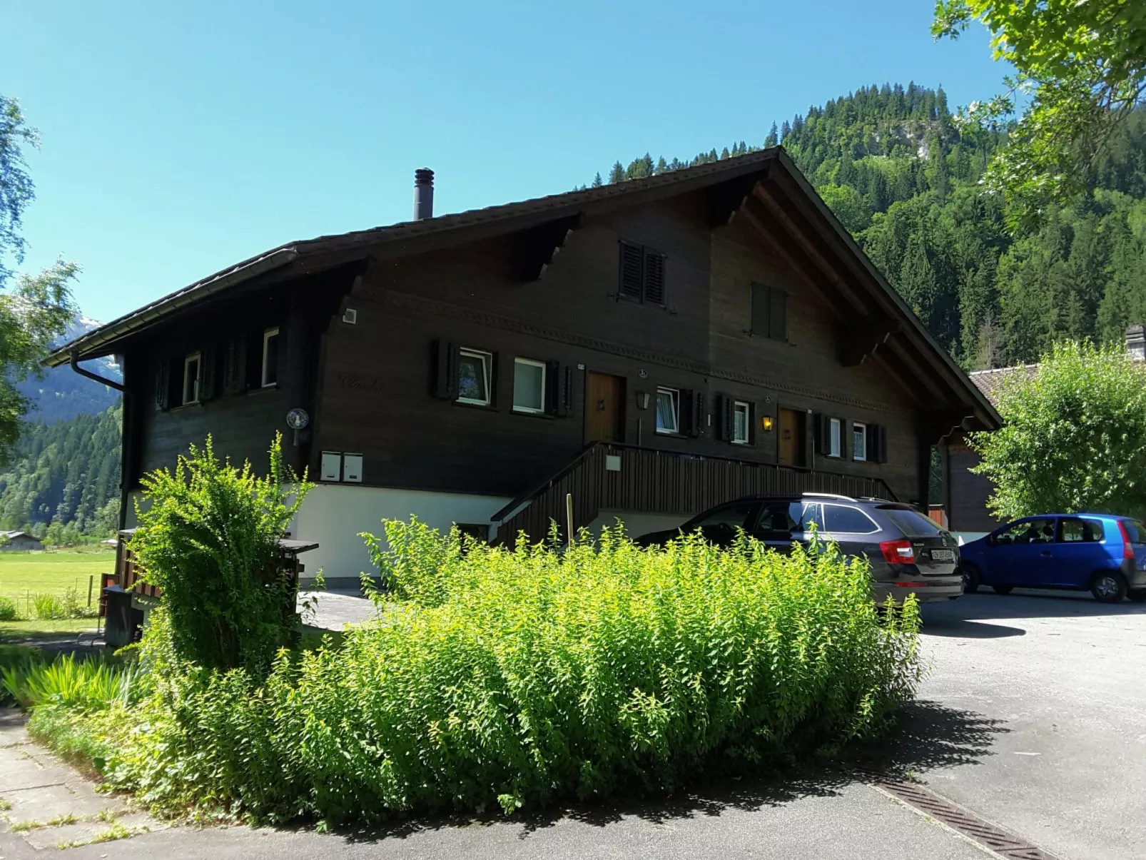 Chalet Claudia-Buiten