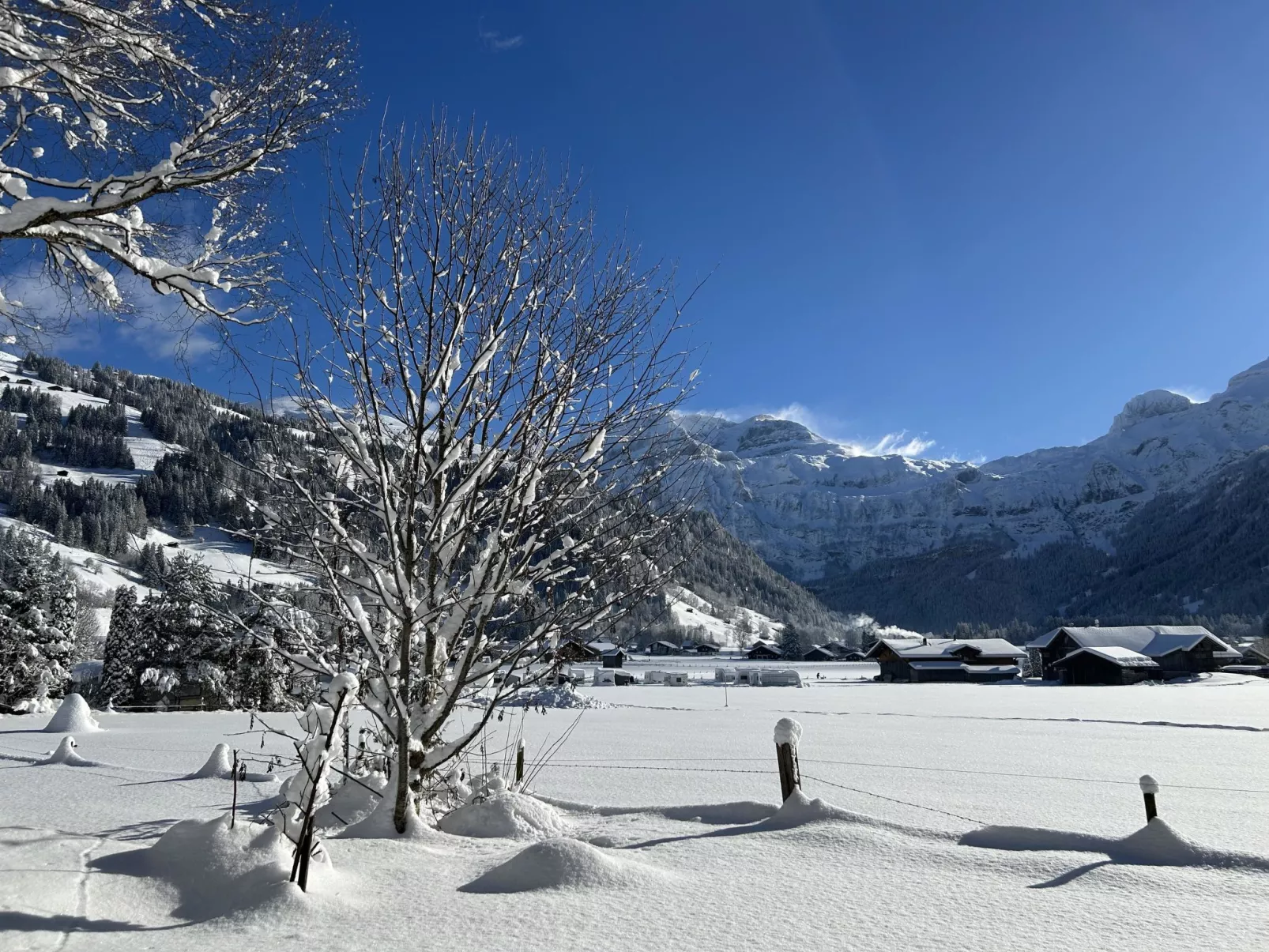 Chalet Claudia-Buiten