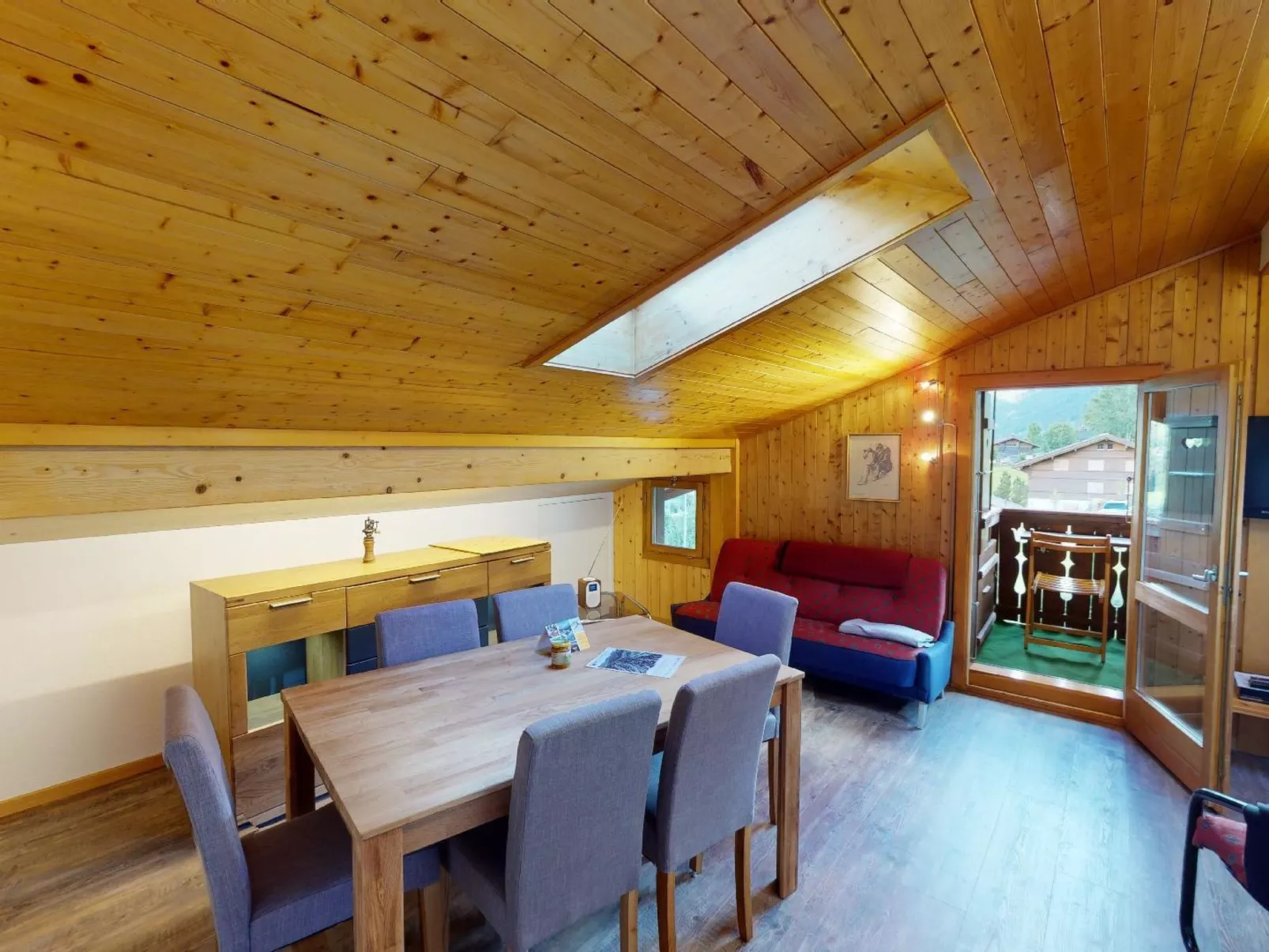 Chalet Waldchutz - Wohnung Anax-Binnen