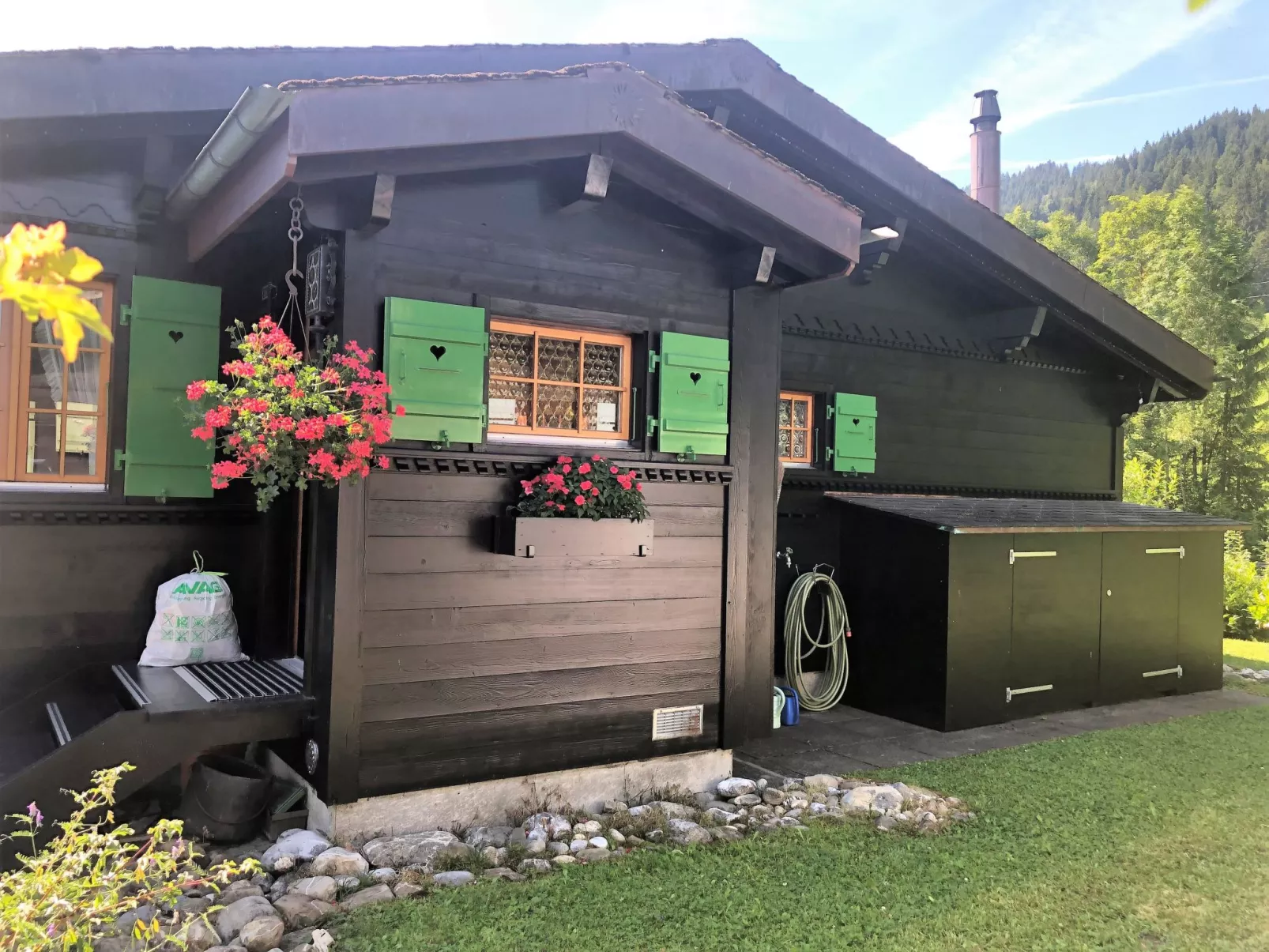 Abnaki, Chalet-Binnen