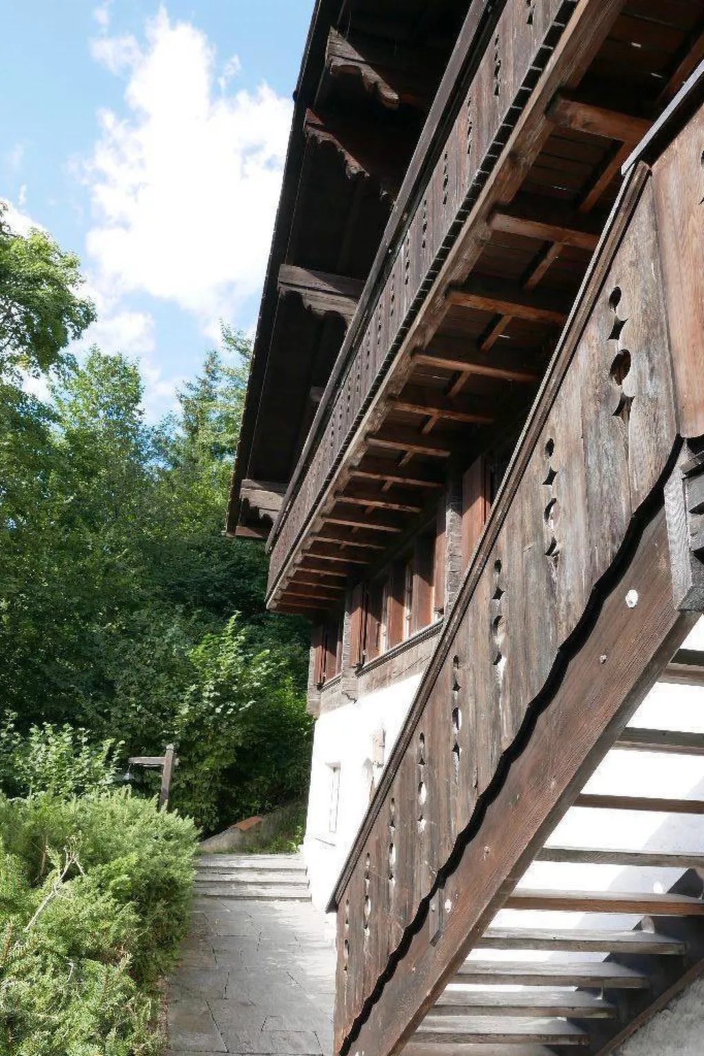 Tree-Tops, Chalet-Buiten