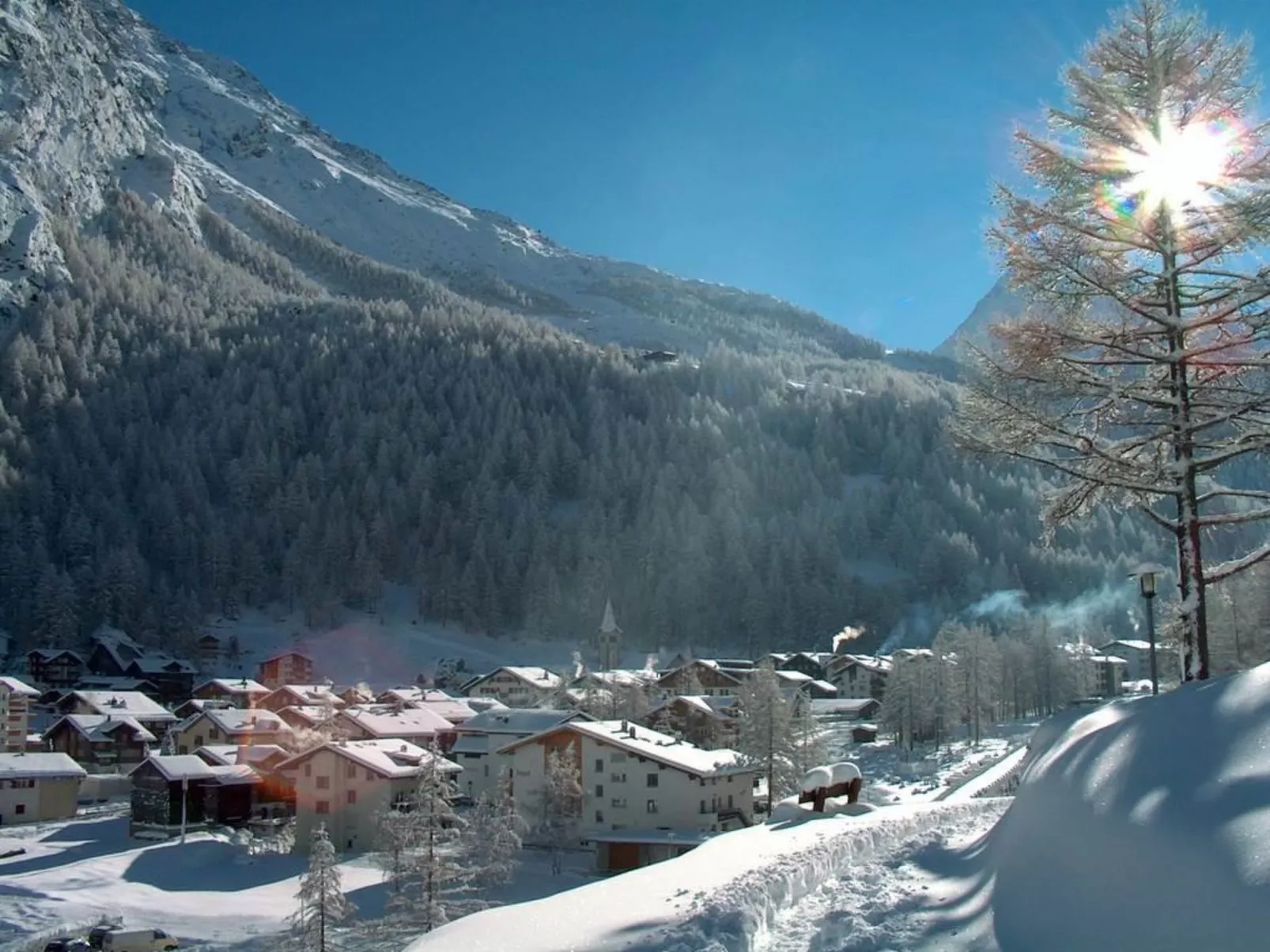 Chalet Alpenrösli-Buiten