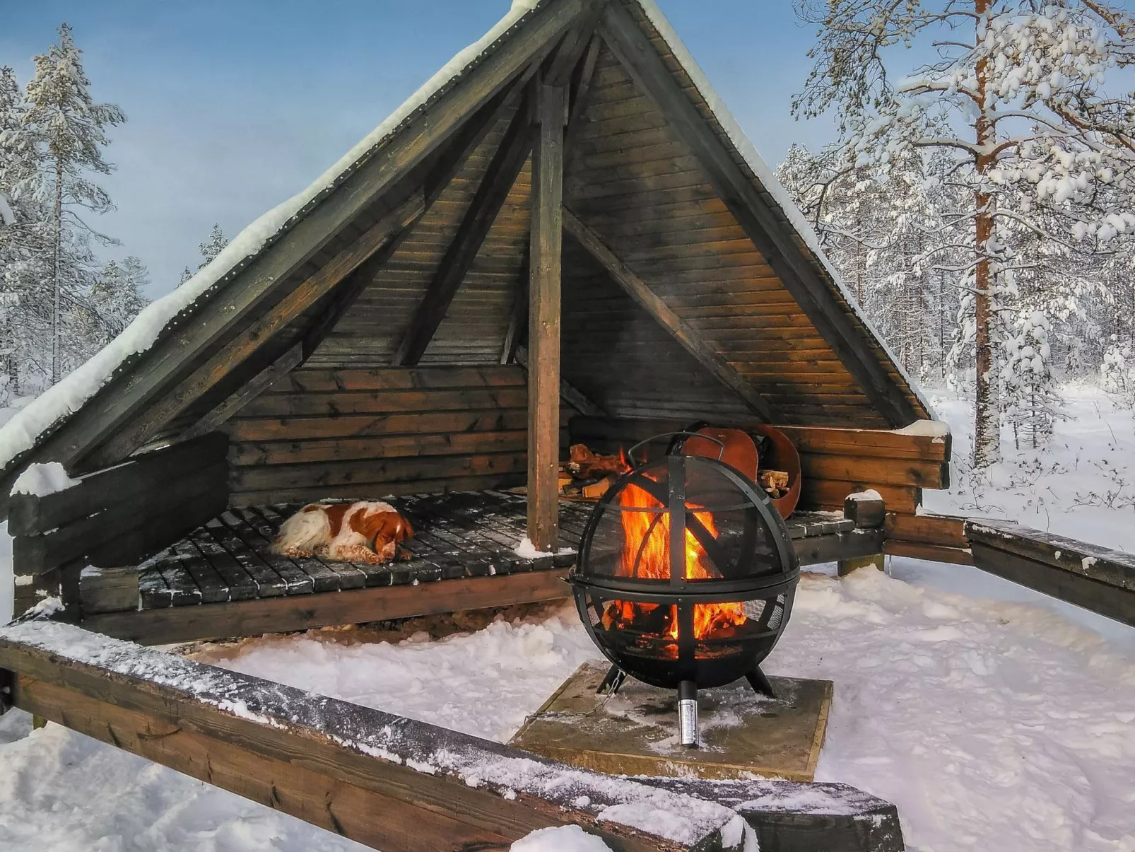 Lystikämän tupa-Buiten