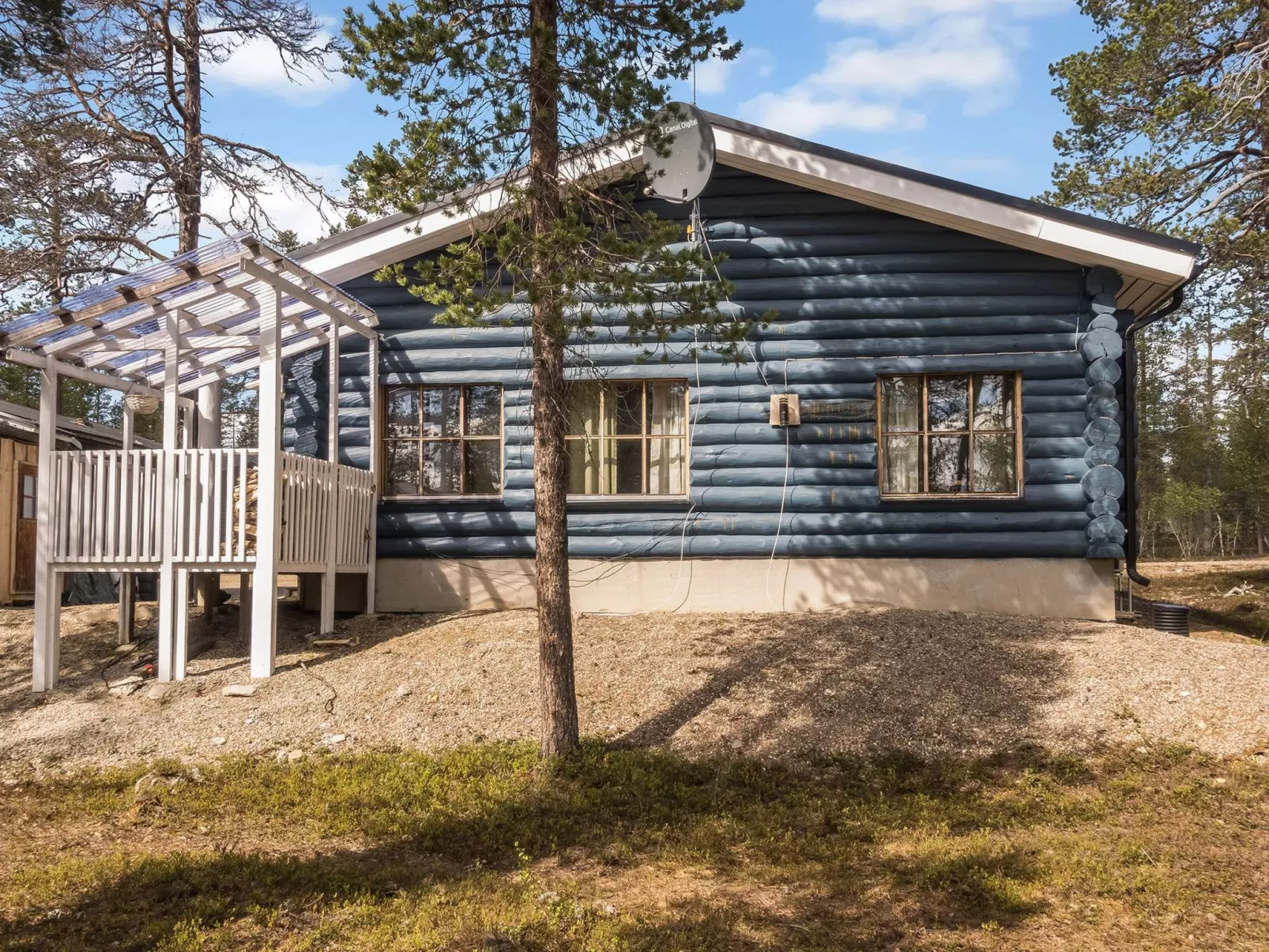 Aurora cabin-Buiten