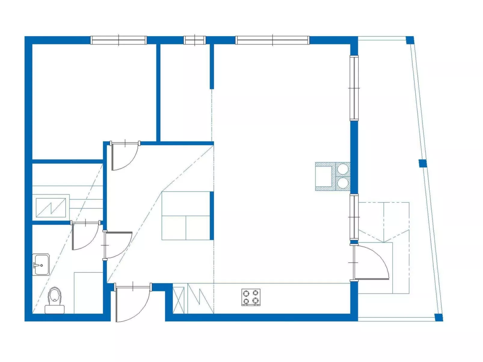 Villa ylläs 302-Binnen