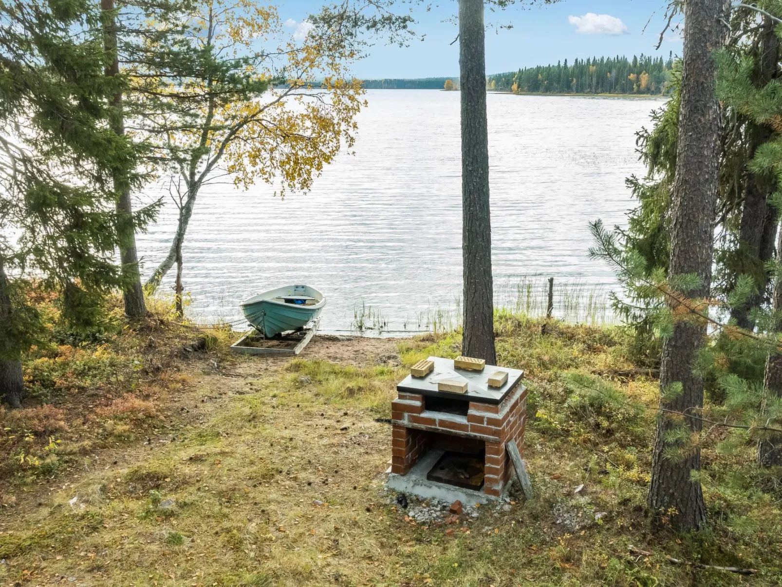 Joulupukin mökki-Buiten