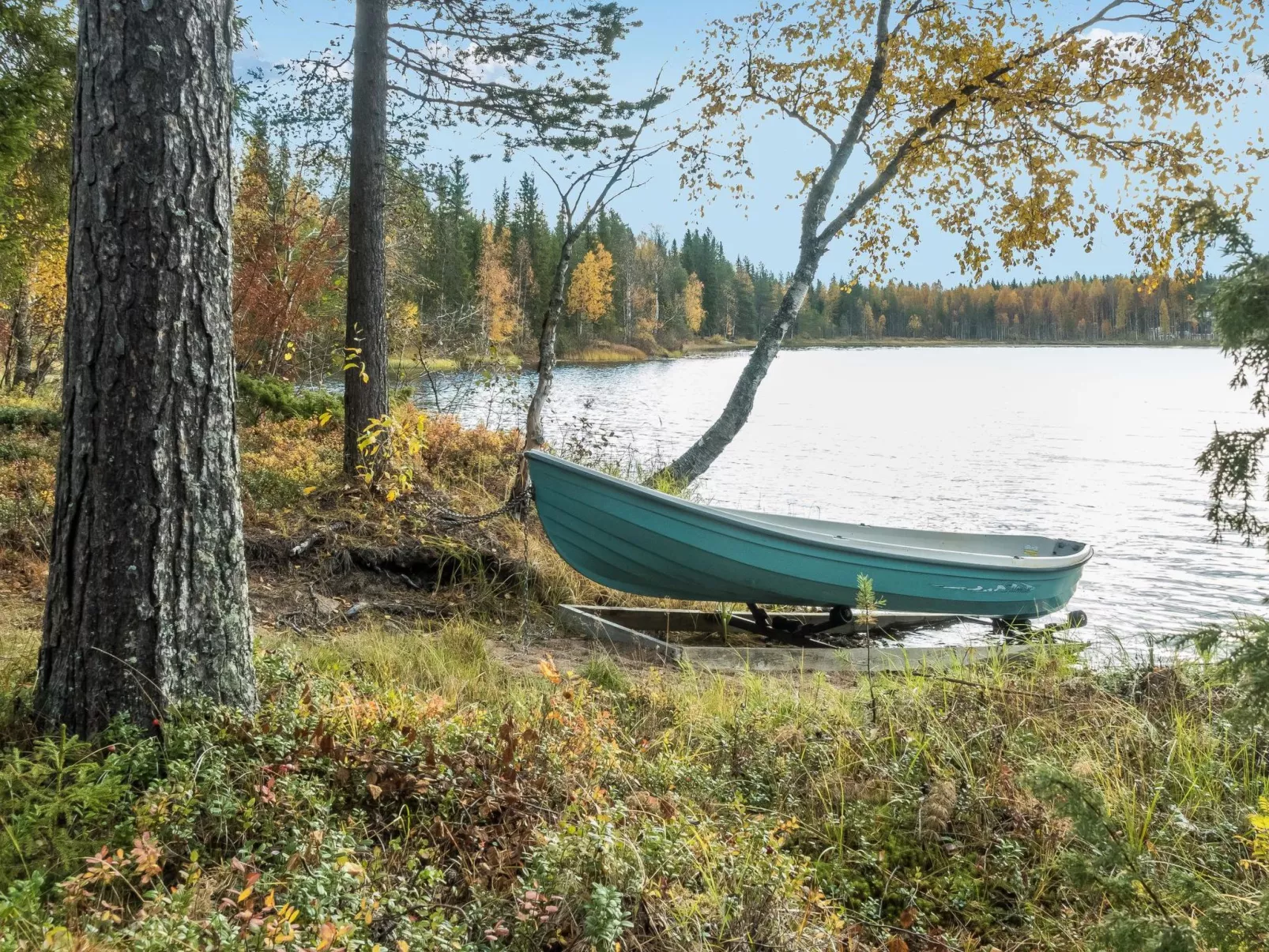 Joulupukin mökki-Buiten