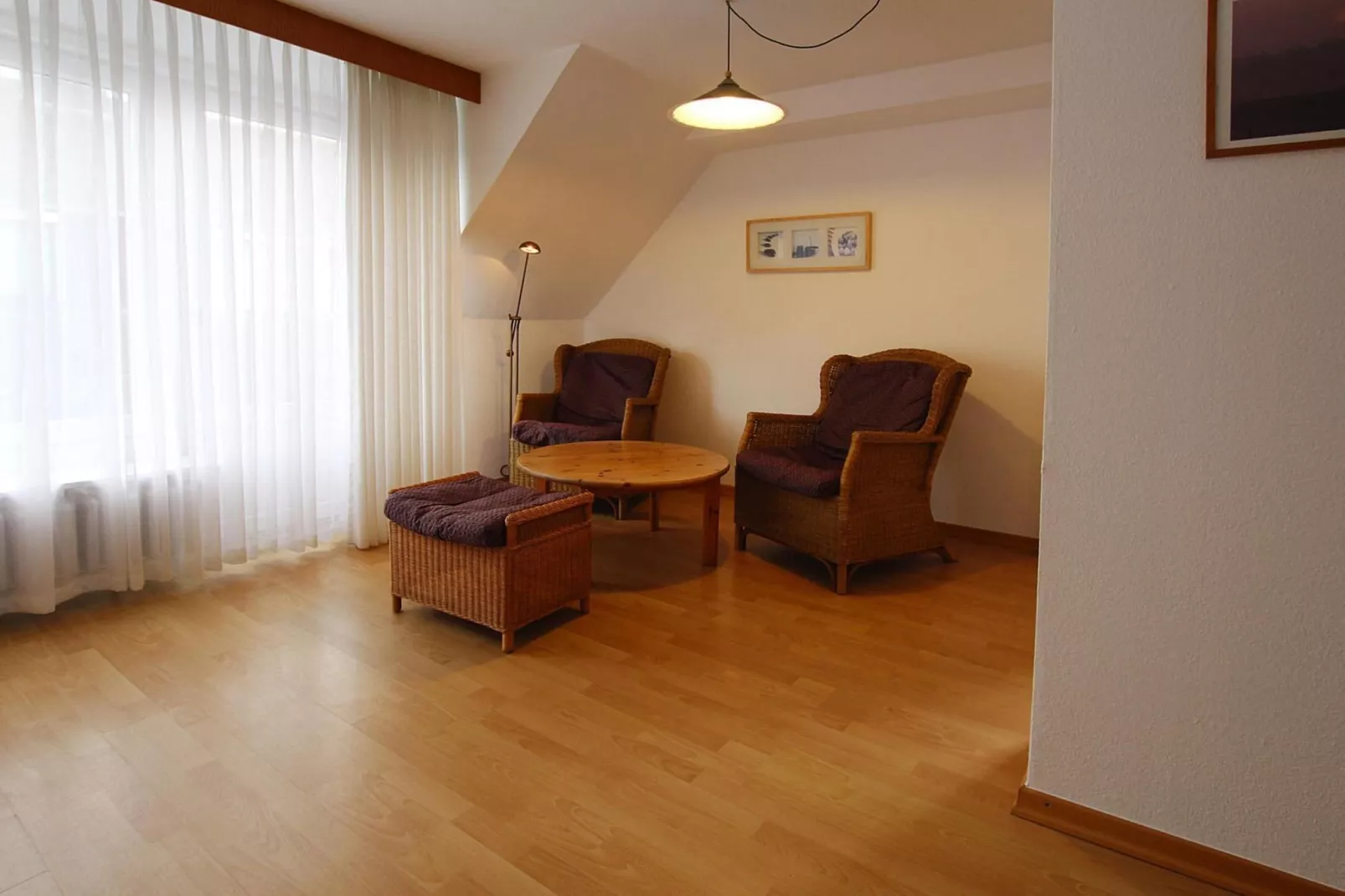 Apartementhaus Ursula Wohnung 17 - Westerland-Woonkamer