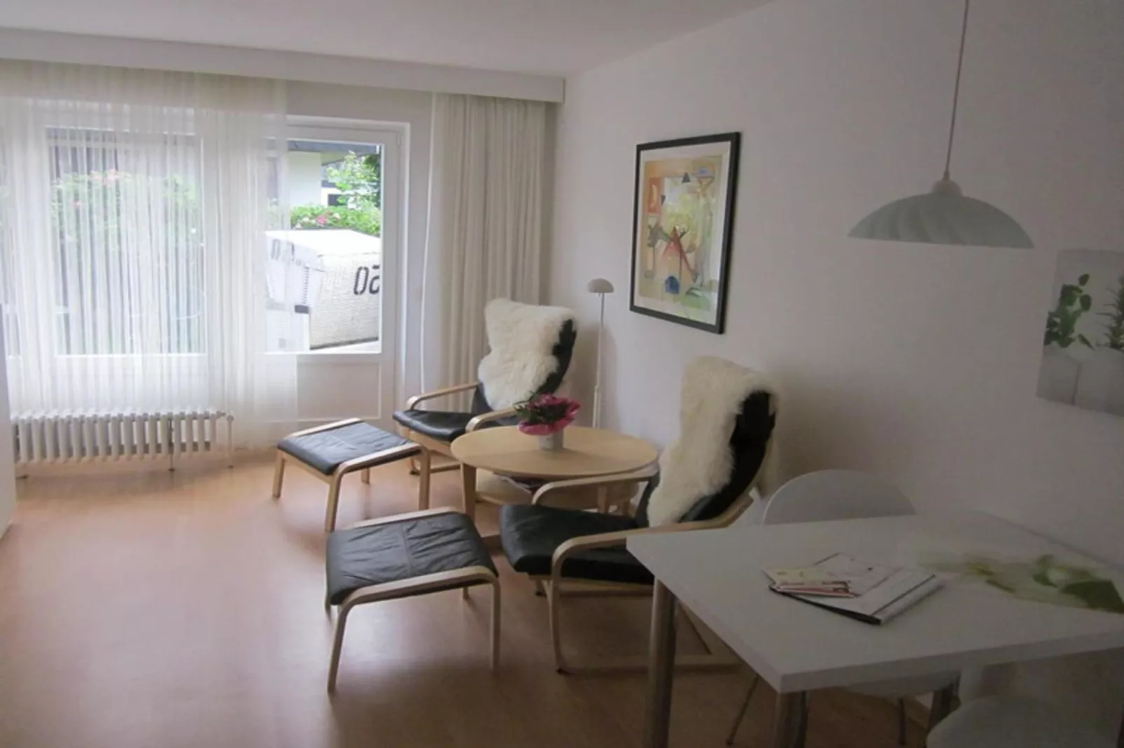 Apartementhaus Ursula Wohnung 14 - Westerland-Woonkamer