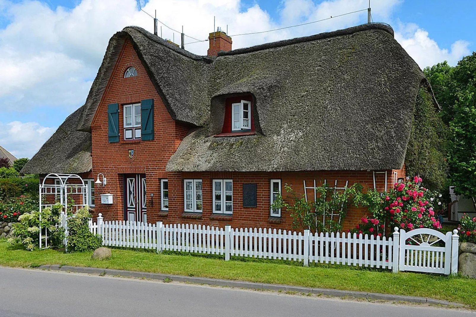 Ferienwohnung in  Oevenum auf Föhr - Wohnung 3-Buitenkant zomer