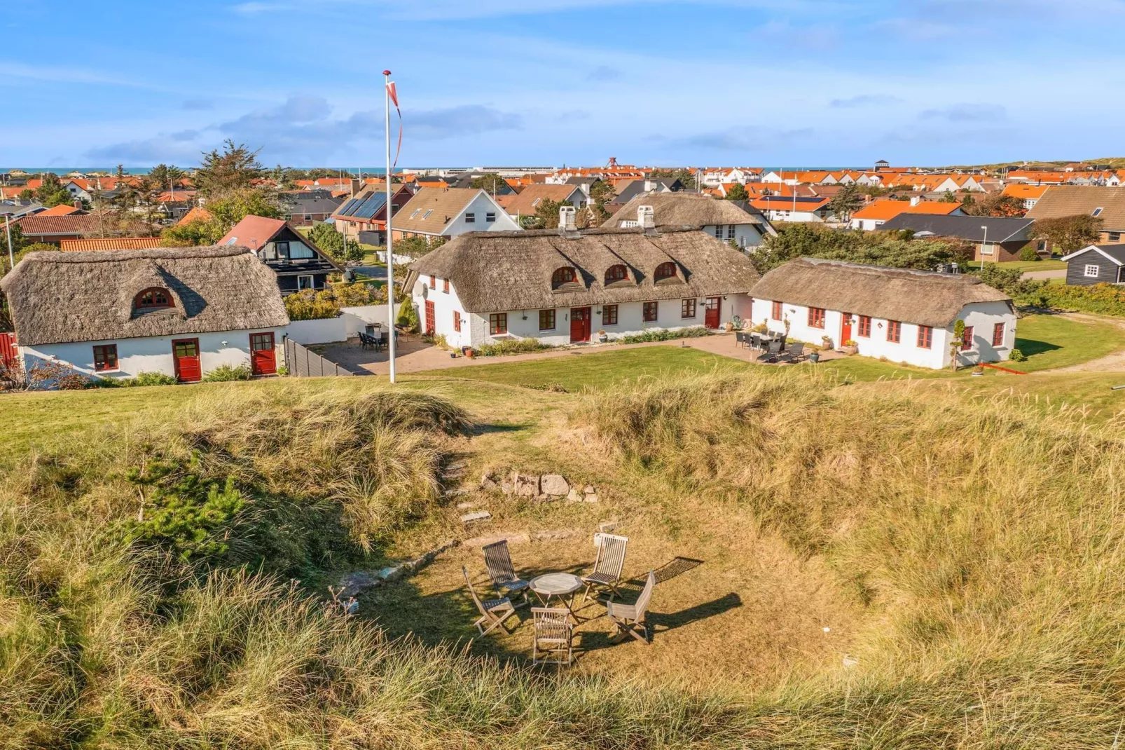 Vakantiehuis in Blokhus vlakbij zee-Buitenlucht