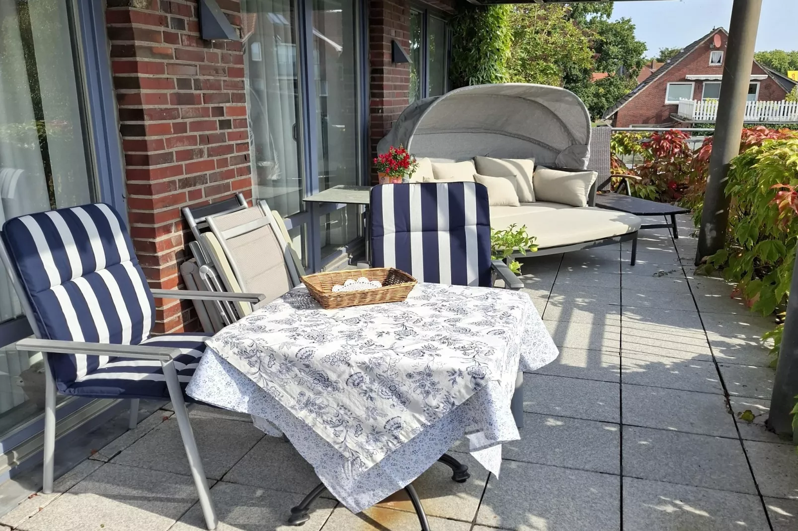 Appartement Düne-Terrasbalkon